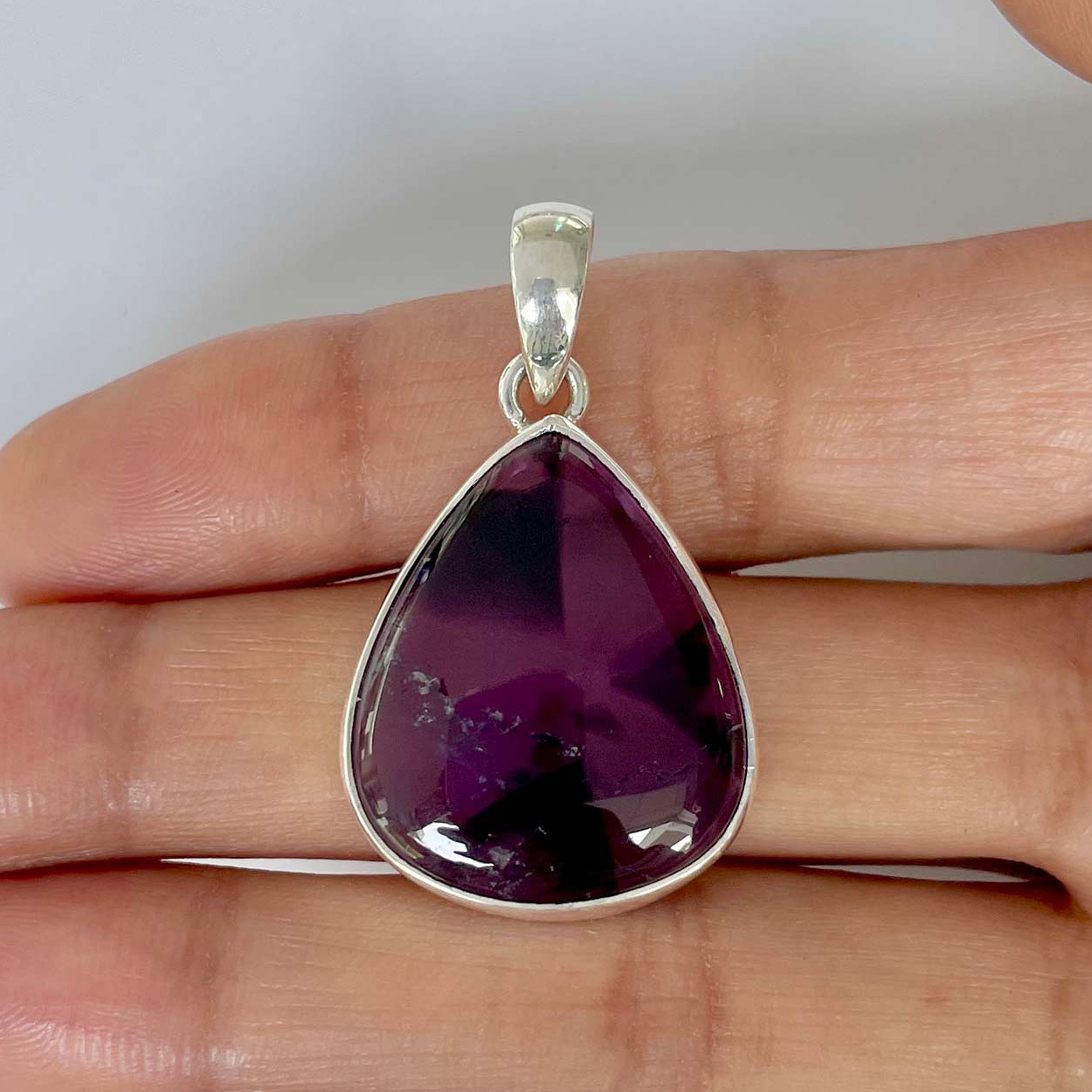 Star Amethyst Pendant-(STA-1-57)