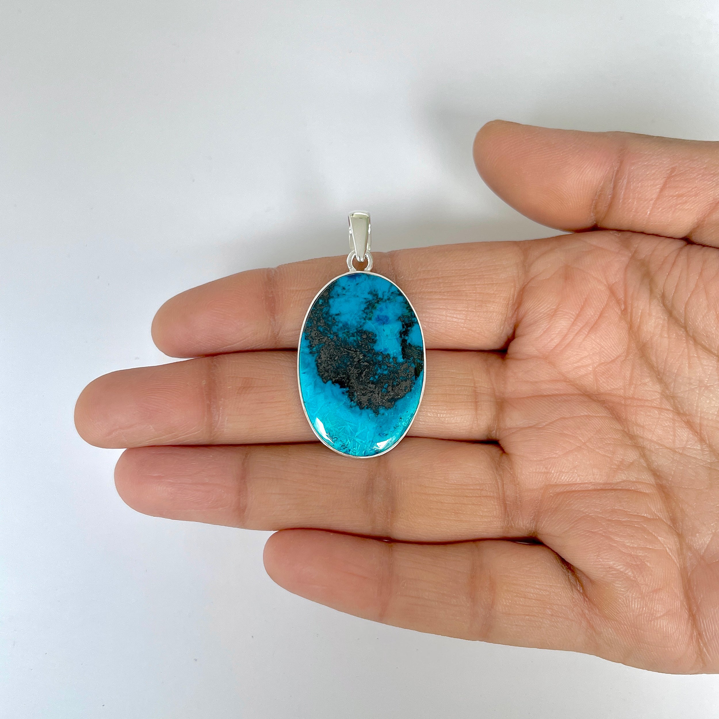 Shattuckite Pendant-(STK-1-11)