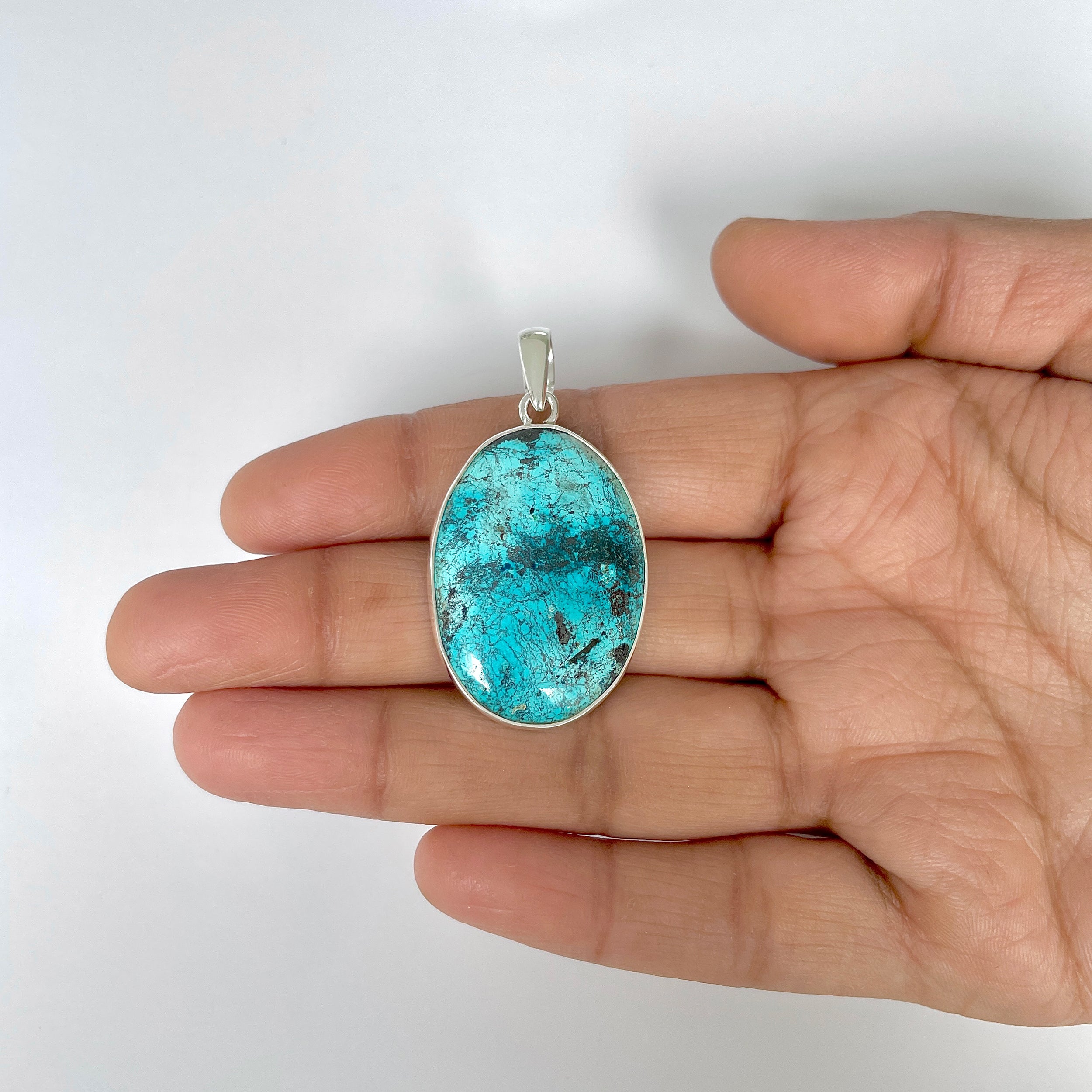 Shattuckite Pendant-(STK-1-13)