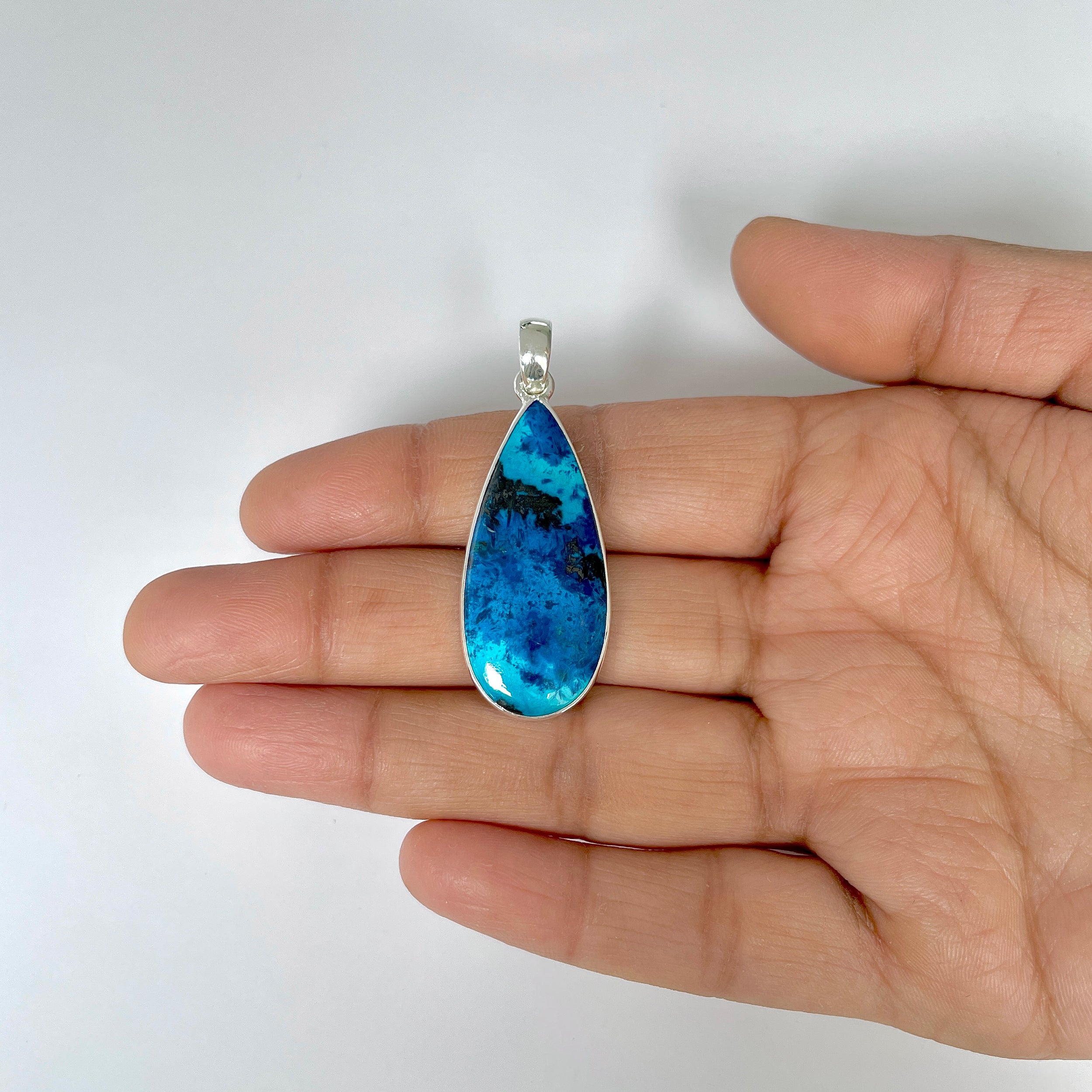 Shattuckite Pendant-(STK-1-16)