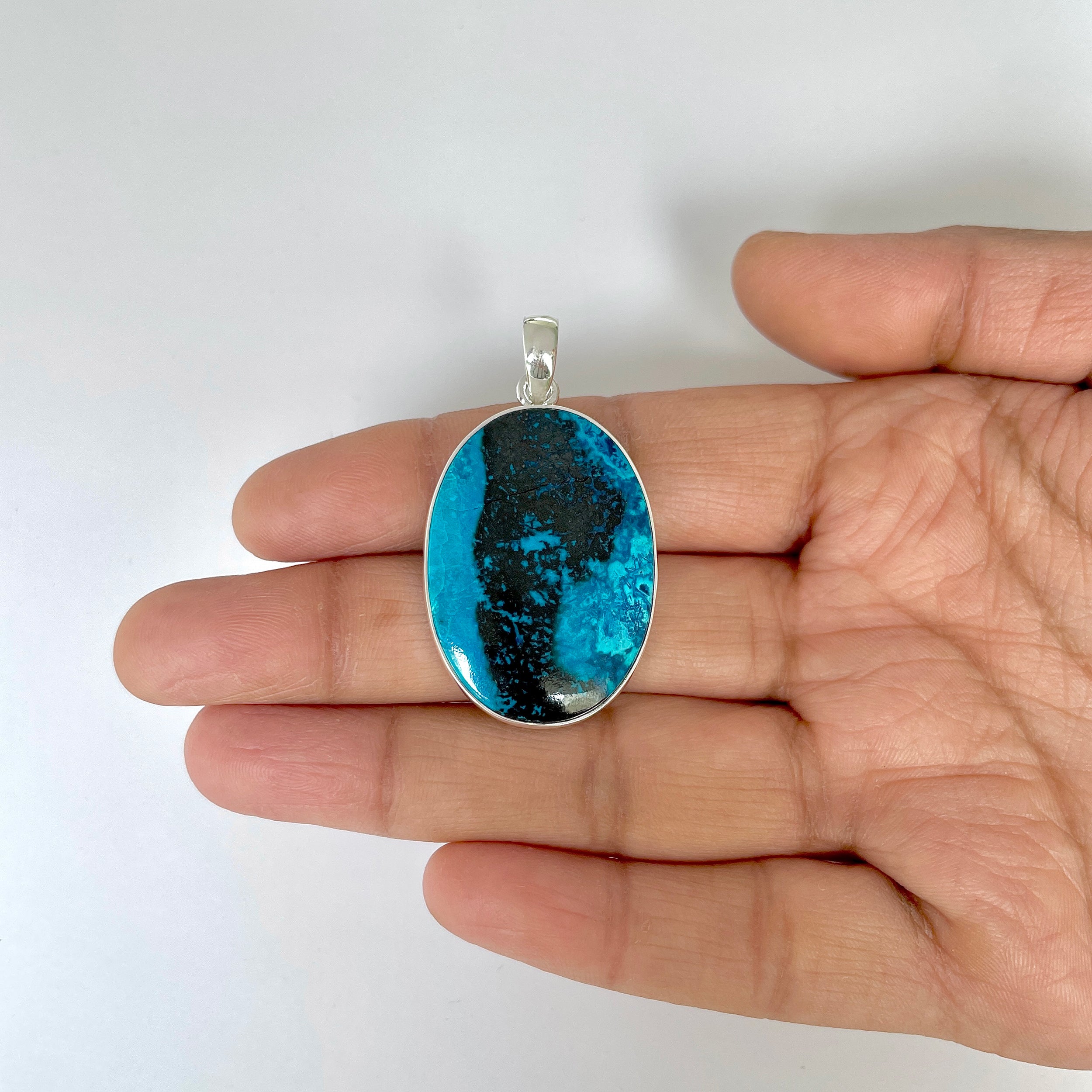 Shattuckite Pendant-(STK-1-2)