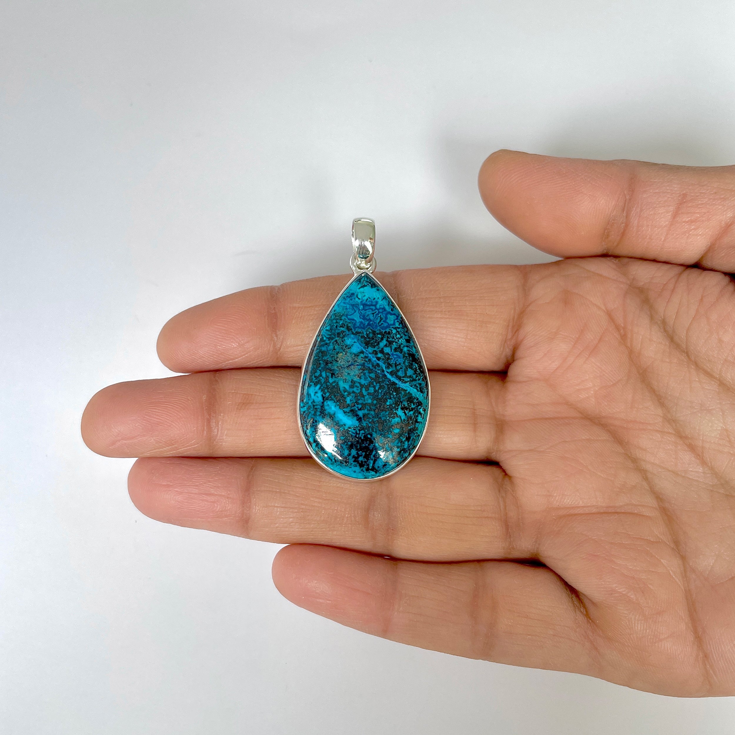 Shattuckite Pendant-(STK-1-23)