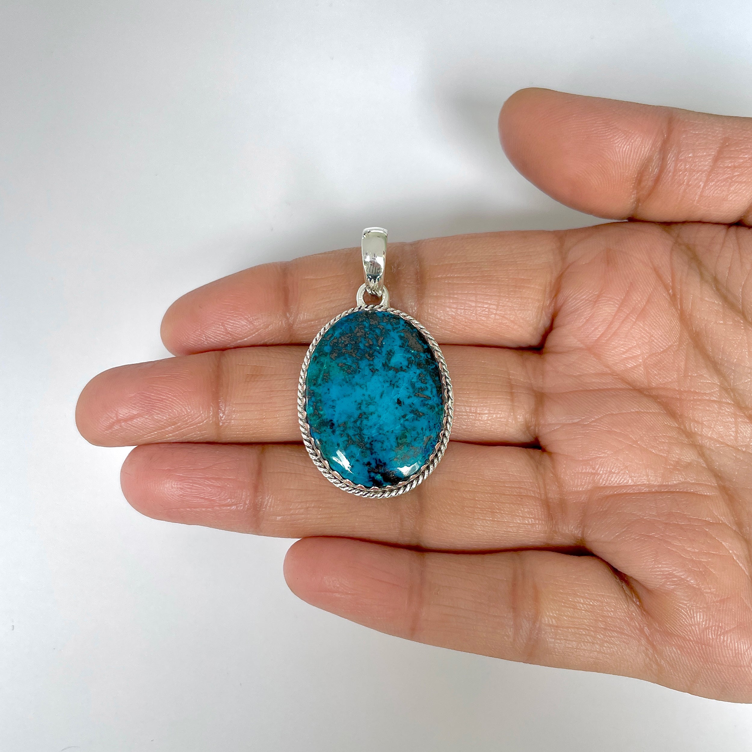 Shattuckite Pendant-(STK-1-25)