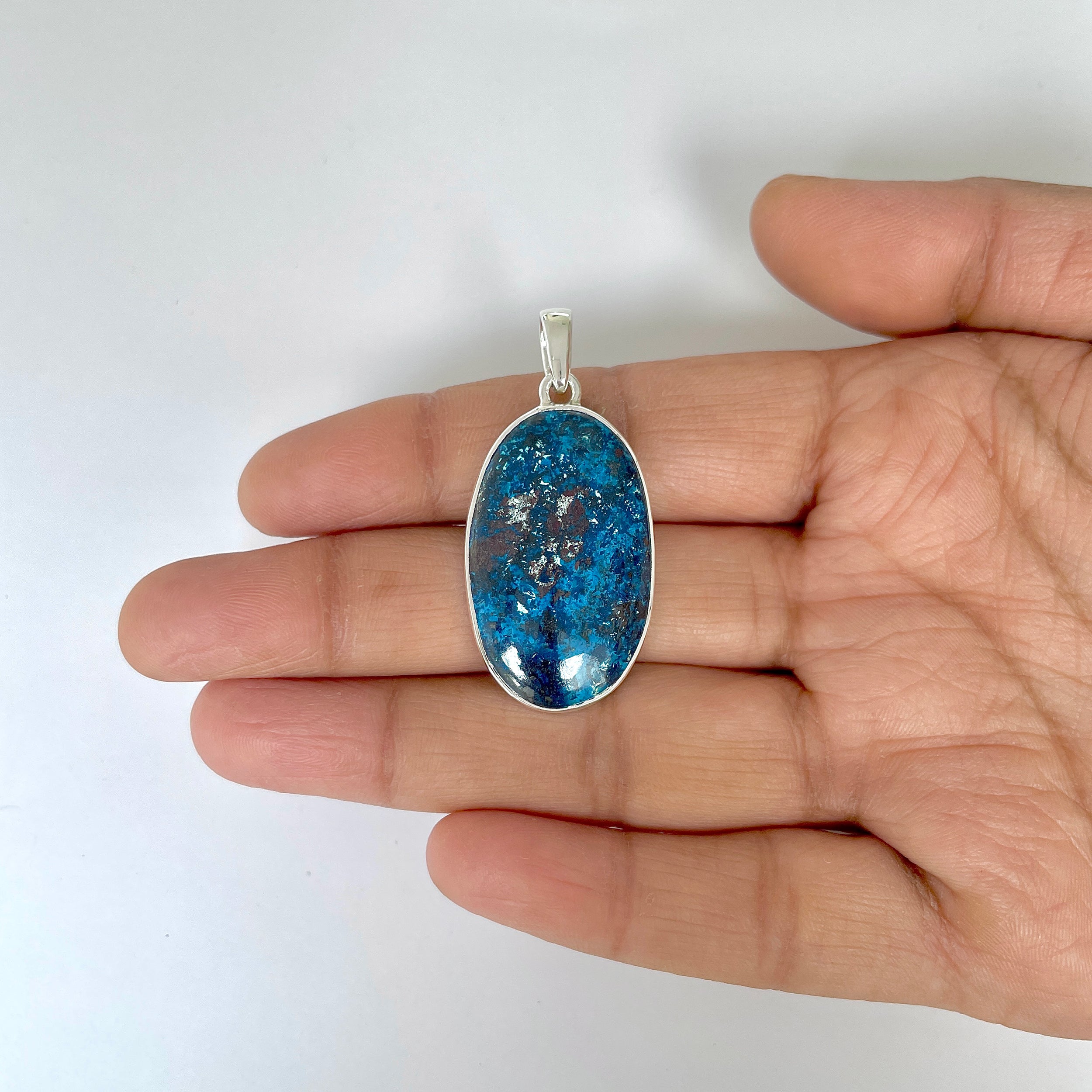 Shattuckite Pendant-(STK-1-3)