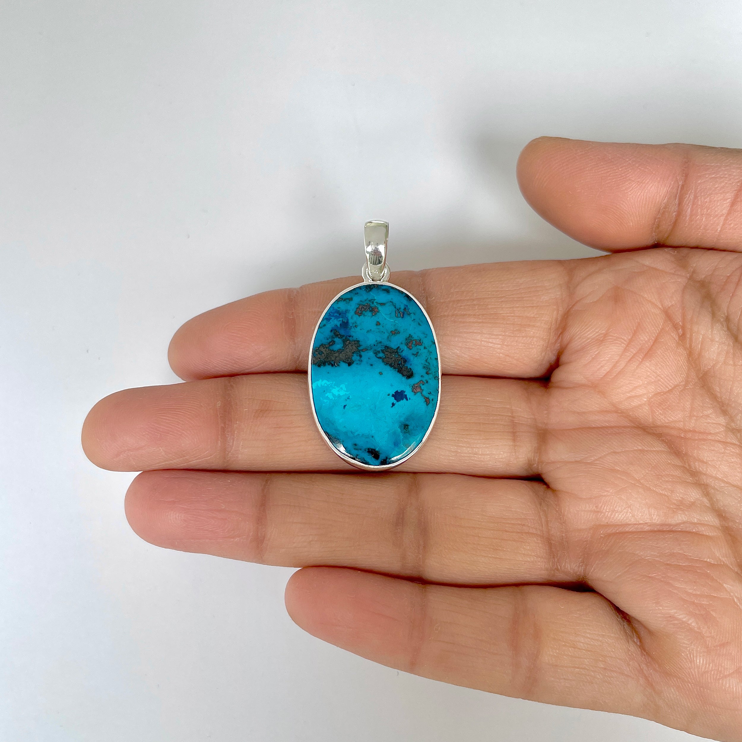 Shattuckite Pendant-(STK-1-7)