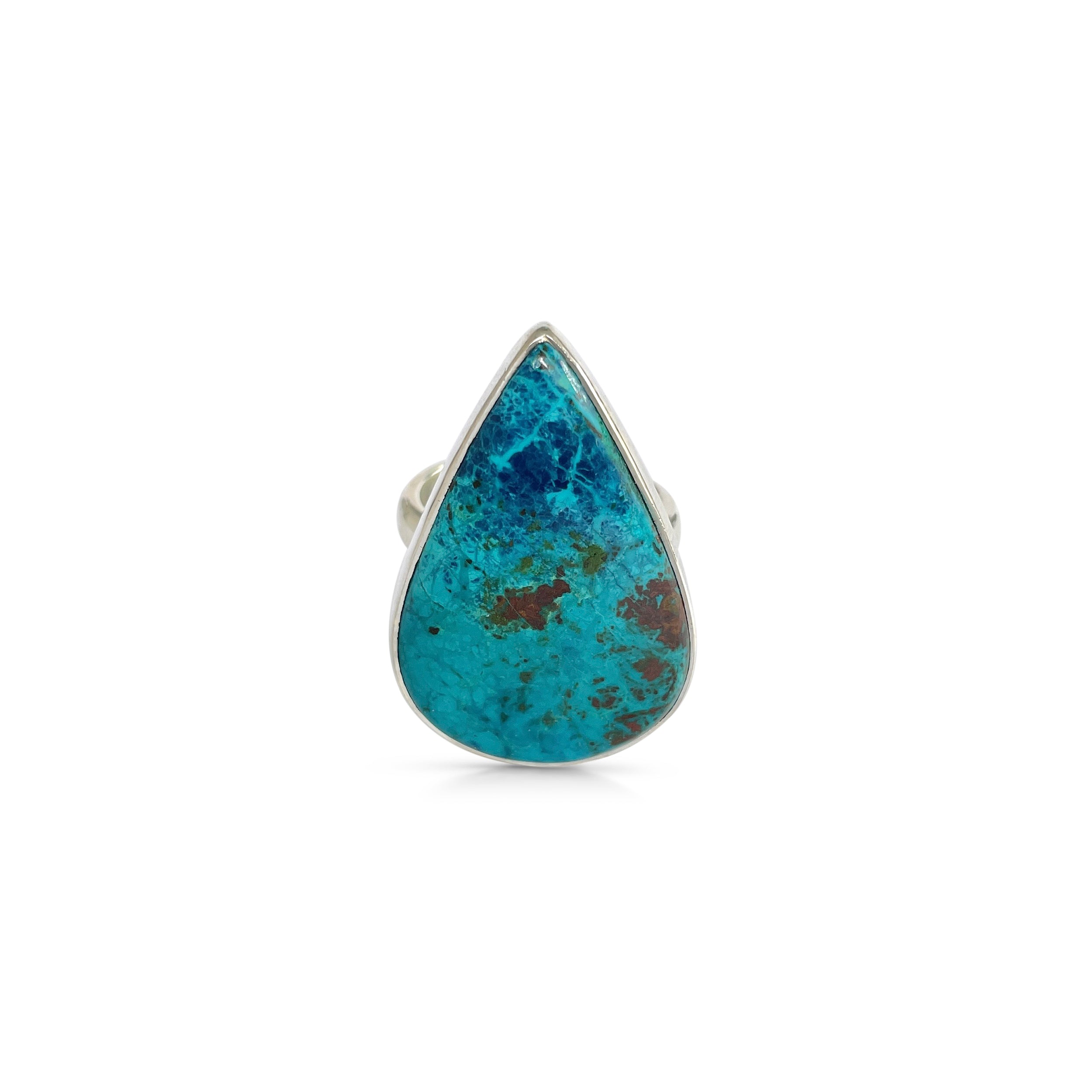 Shattuckite Ring-(STK-2-1)