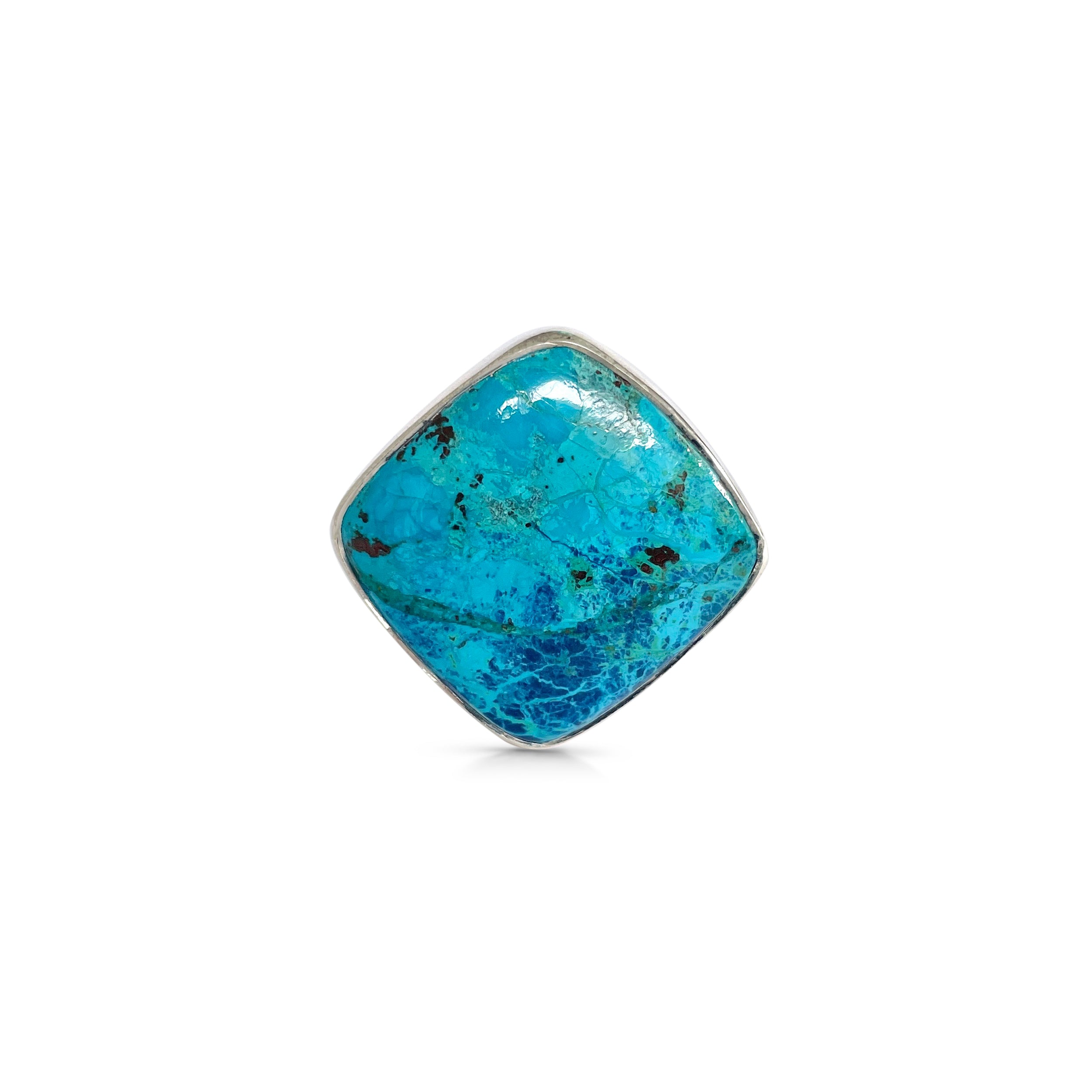 Shattuckite Ring-(STK-2-11)