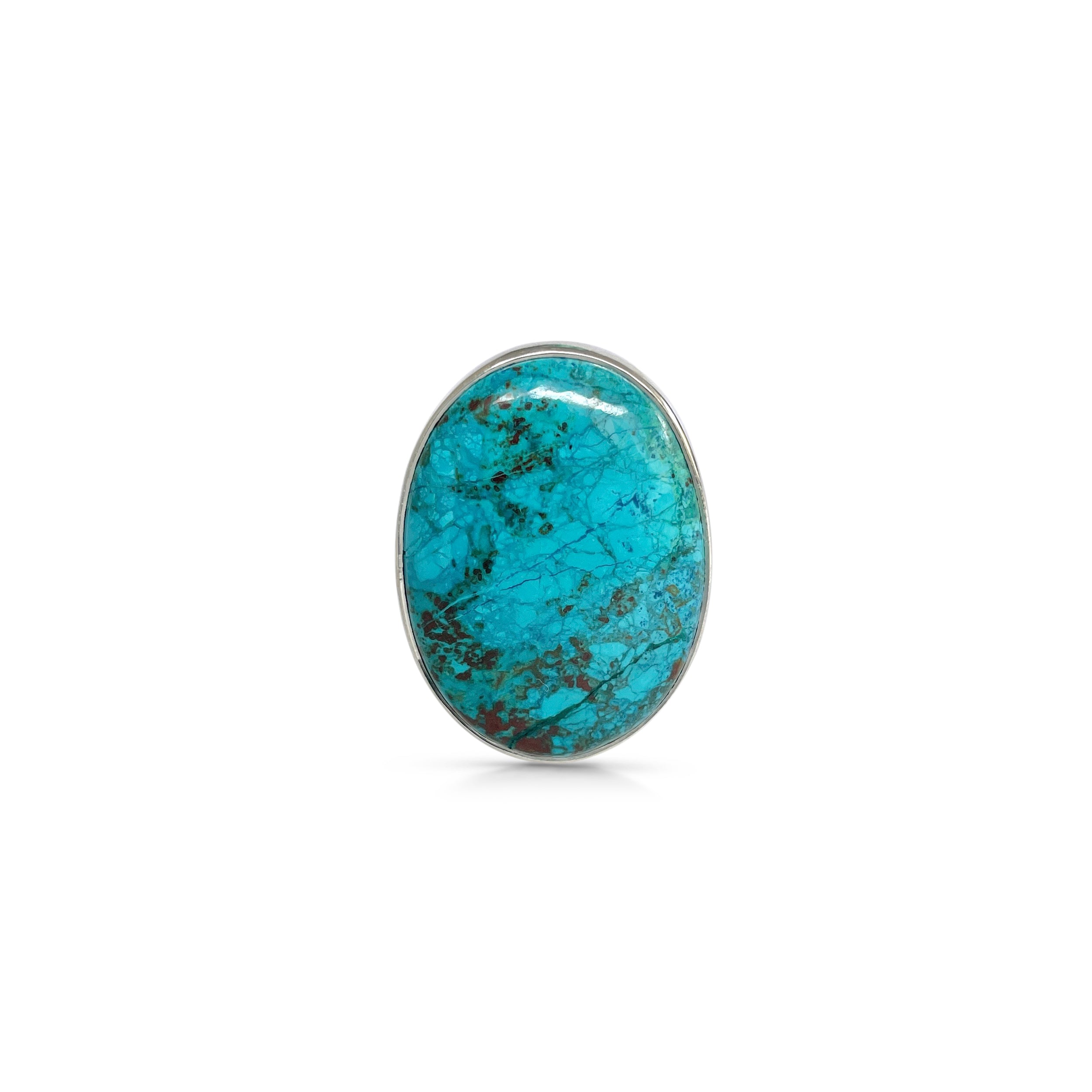 Shattuckite Ring-(STK-2-15)
