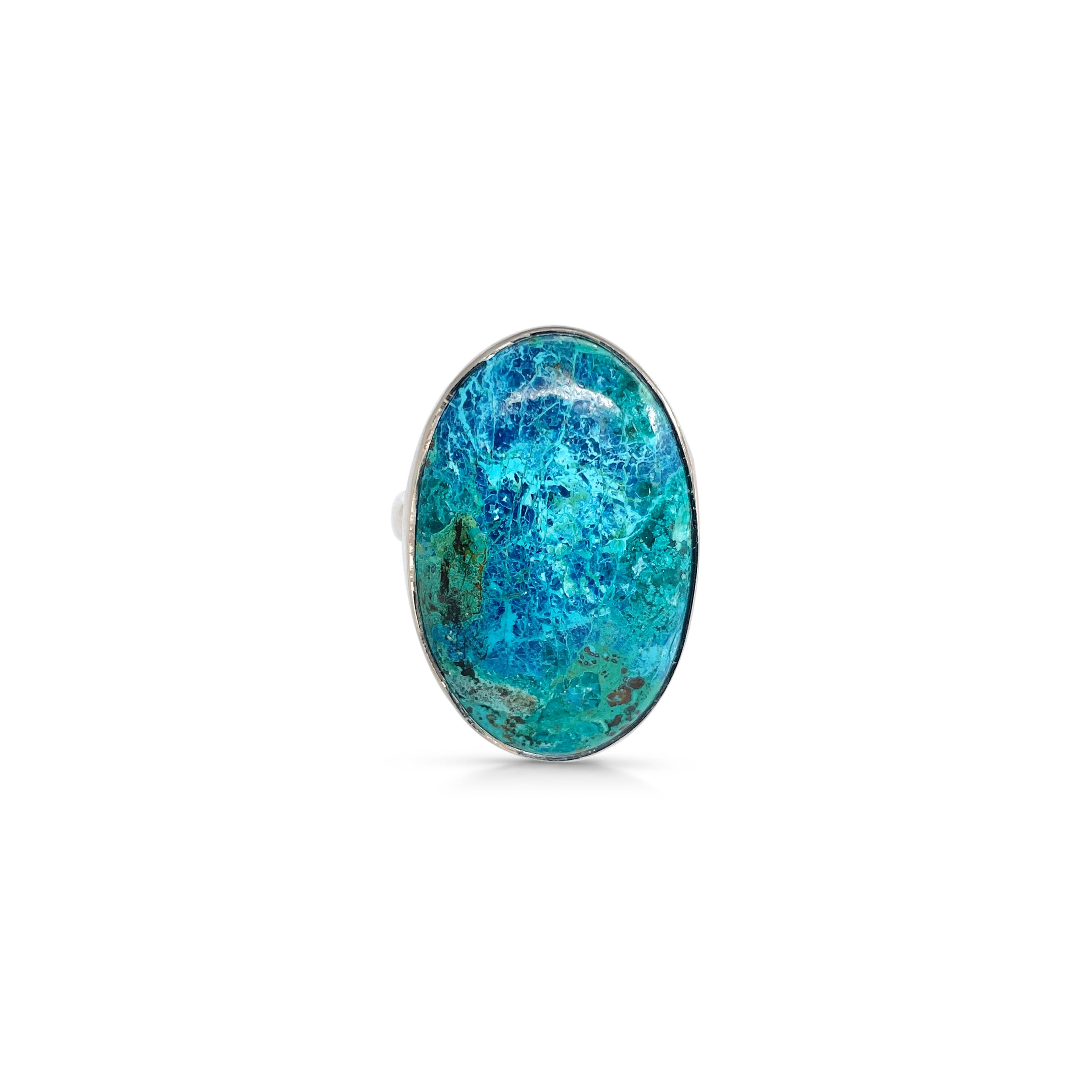 Shattuckite Ring-(STK-2-23)