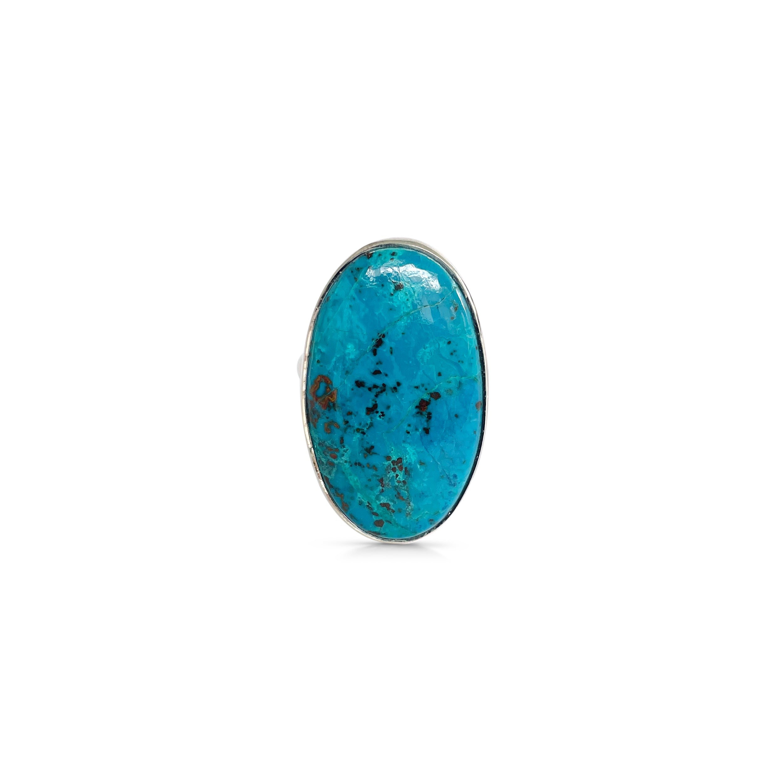 Shattuckite Ring-(STK-2-25)