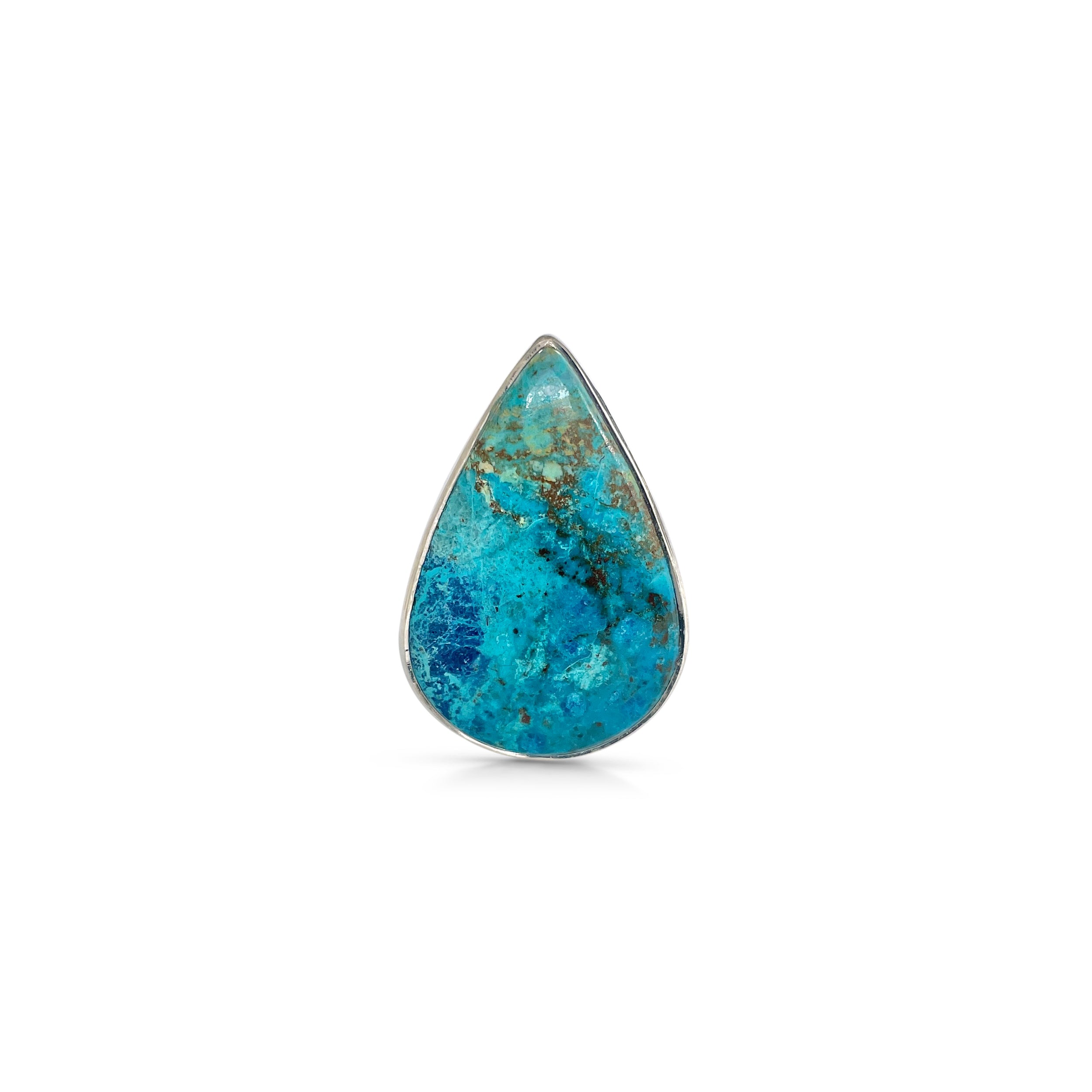Shattuckite Ring-(STK-2-27)