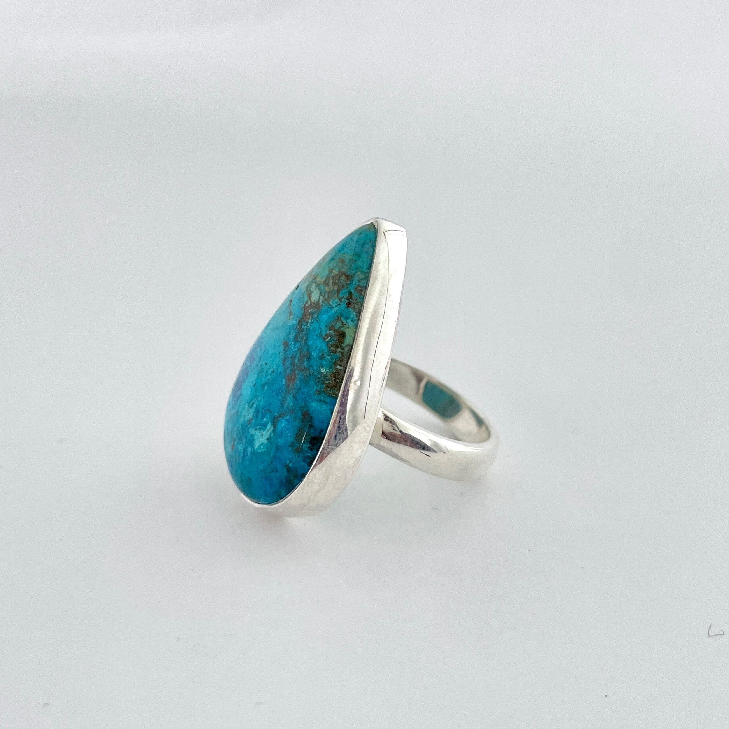 Shattuckite Ring-(STK-2-27)