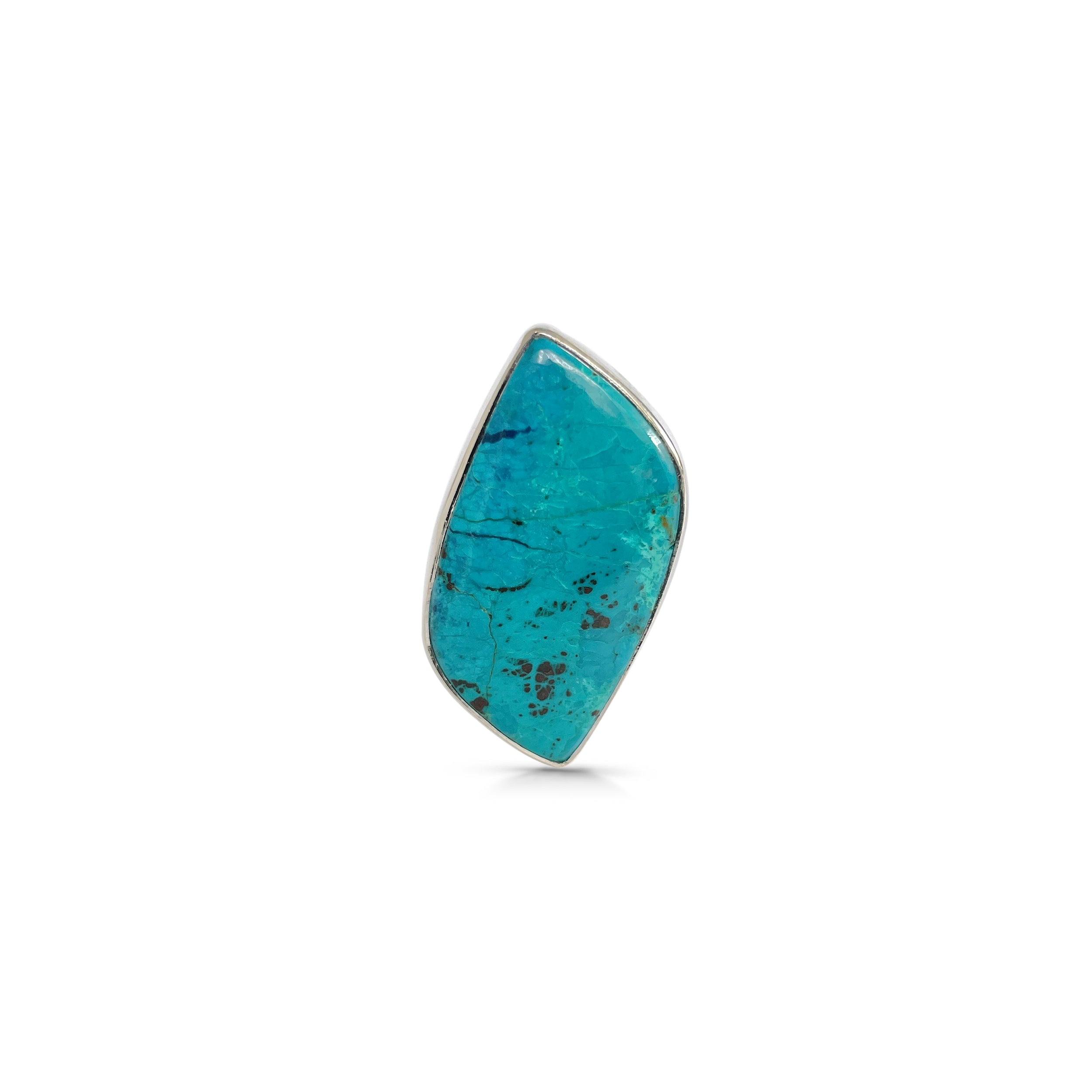 Shattuckite Ring-(STK-2-32)