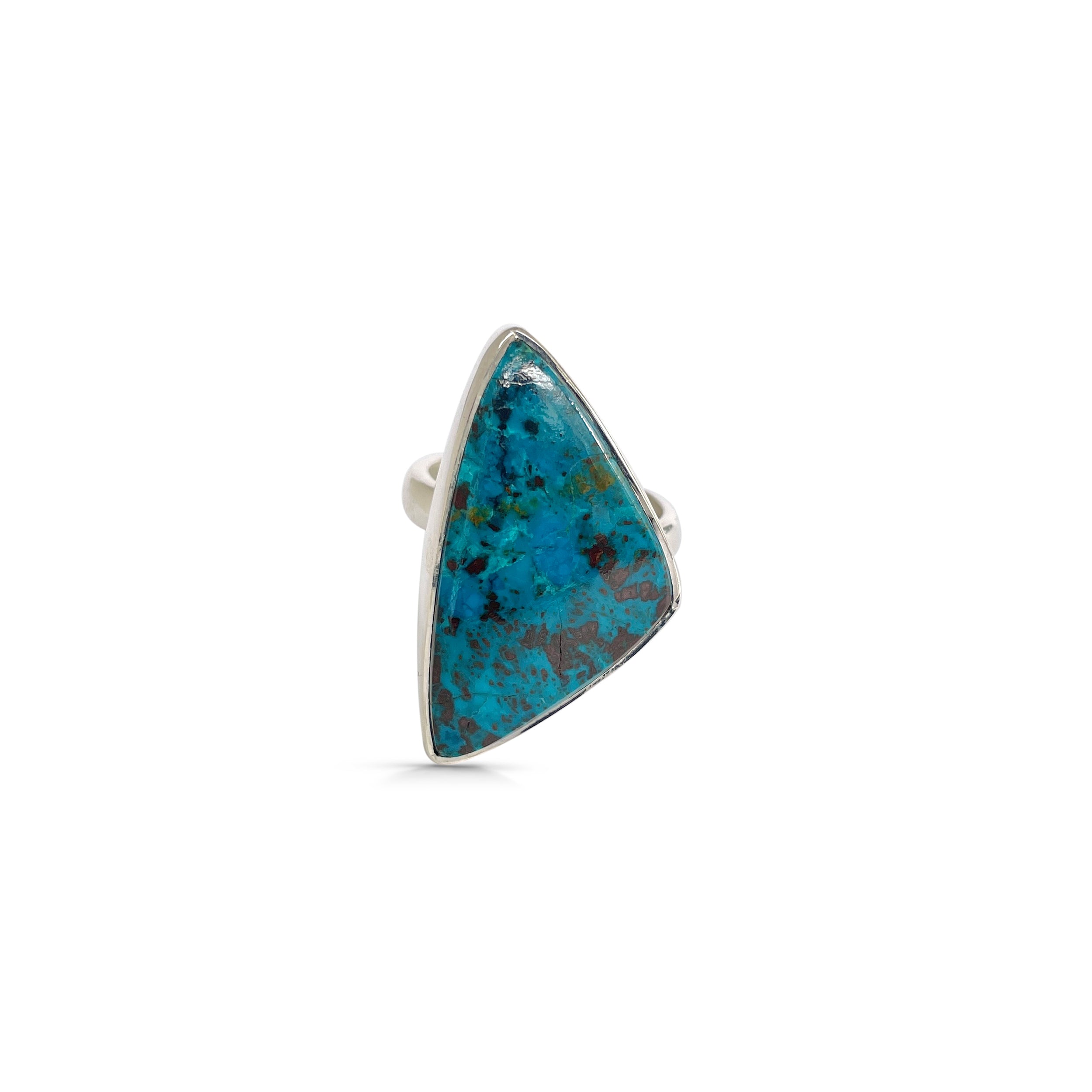 Shattuckite Ring-(STK-2-37)
