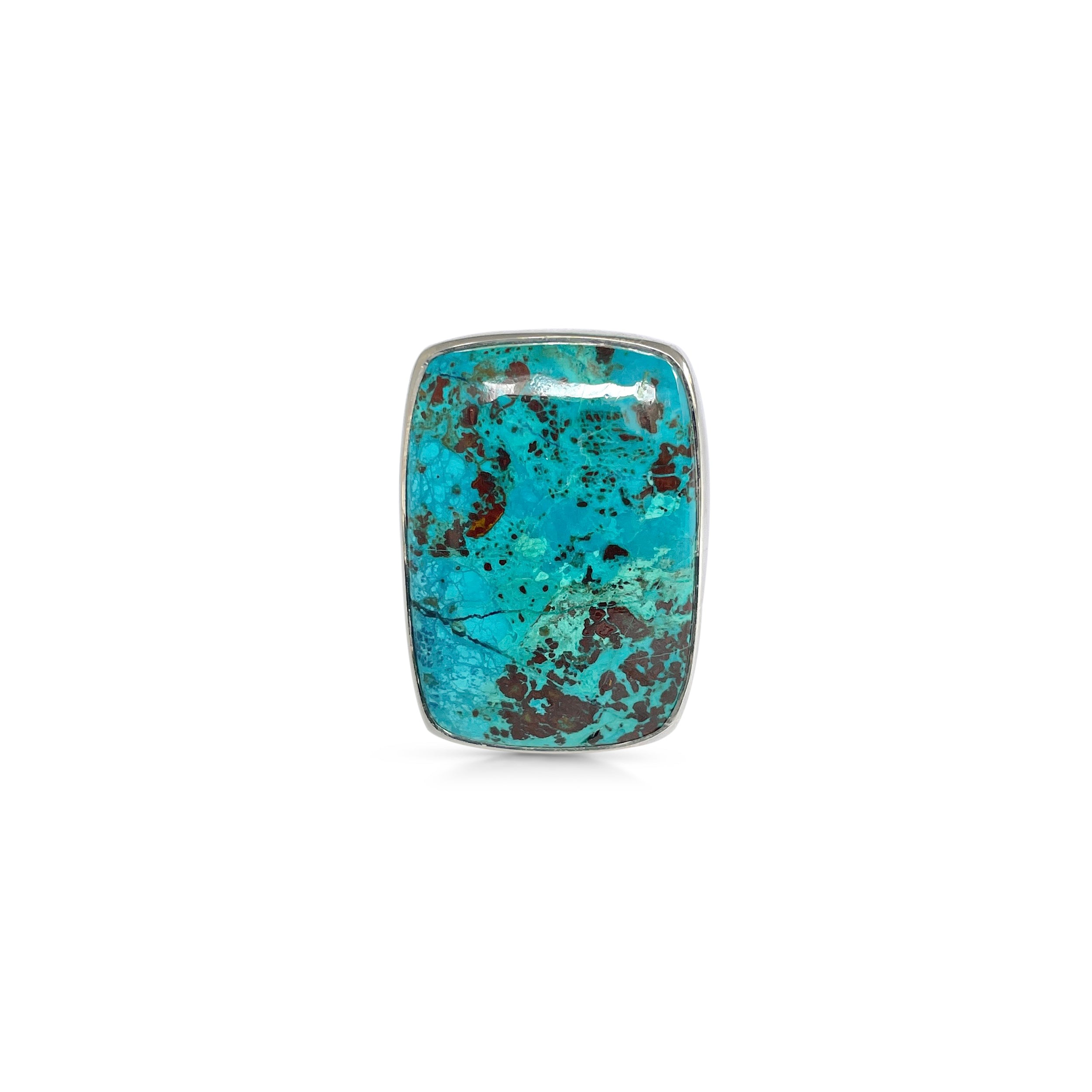 Shattuckite Ring-(STK-2-4)