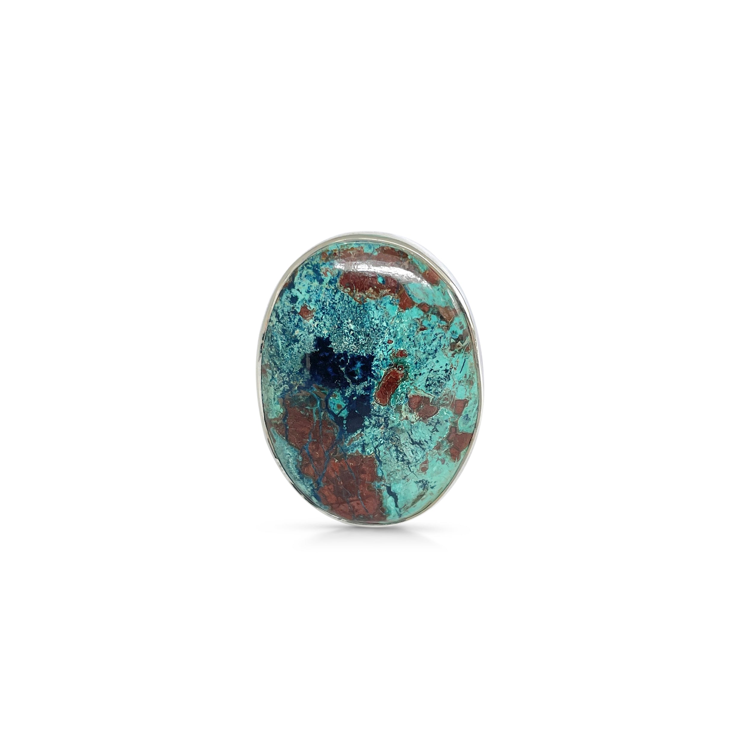 Shattuckite Ring-(STK-2-40)