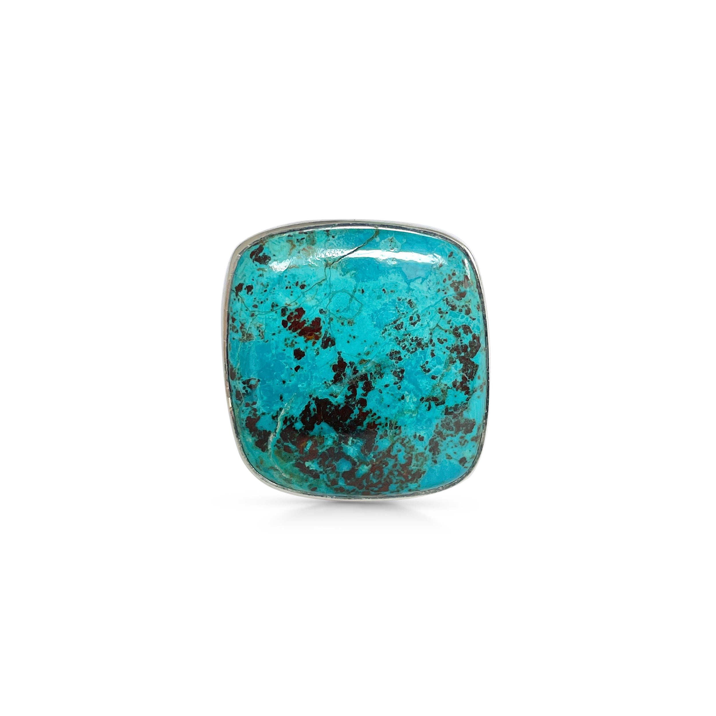 Shattuckite Ring-(STK-2-49)