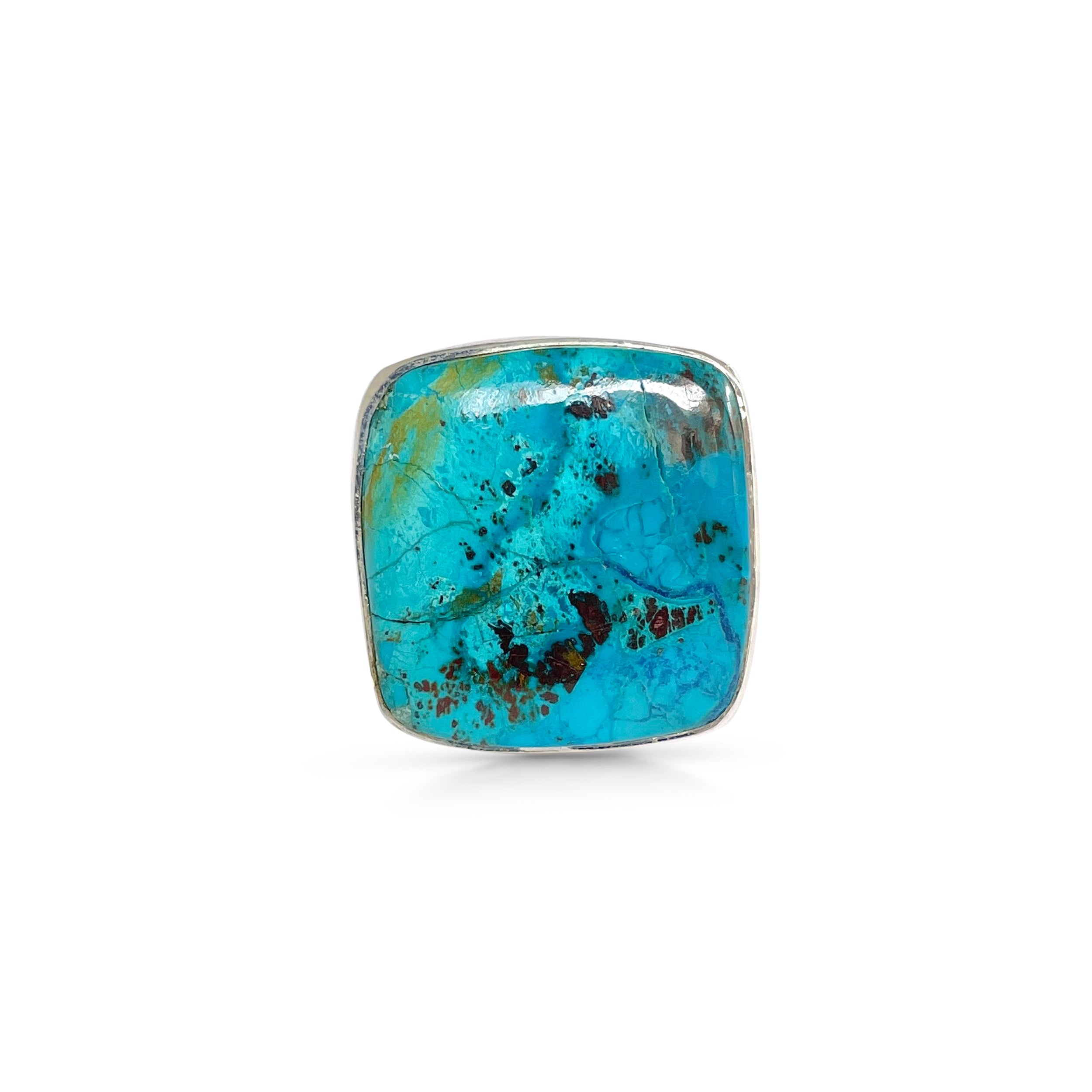 Shattuckite Ring-(STK-2-50)