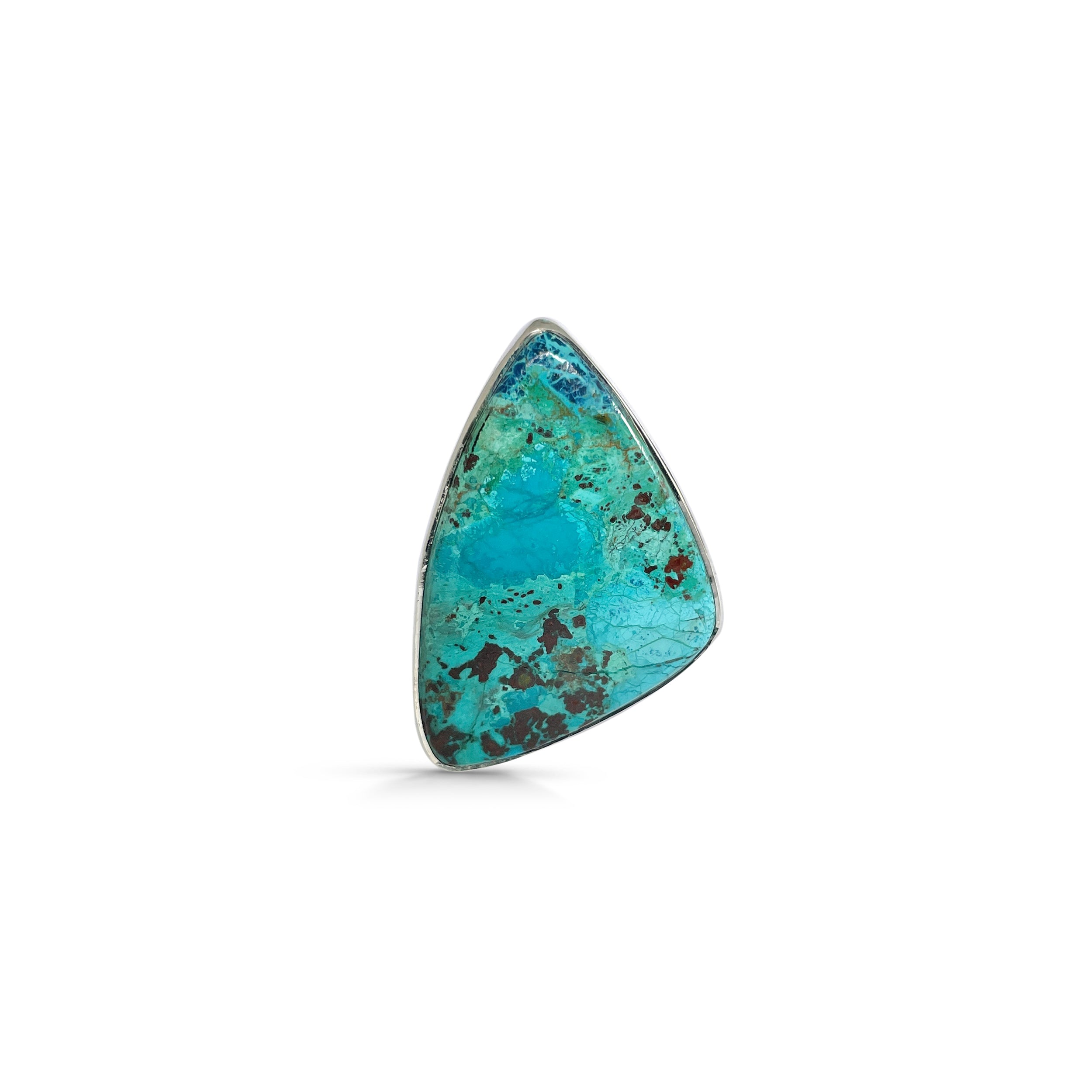 Shattuckite Ring-(STK-2-52)
