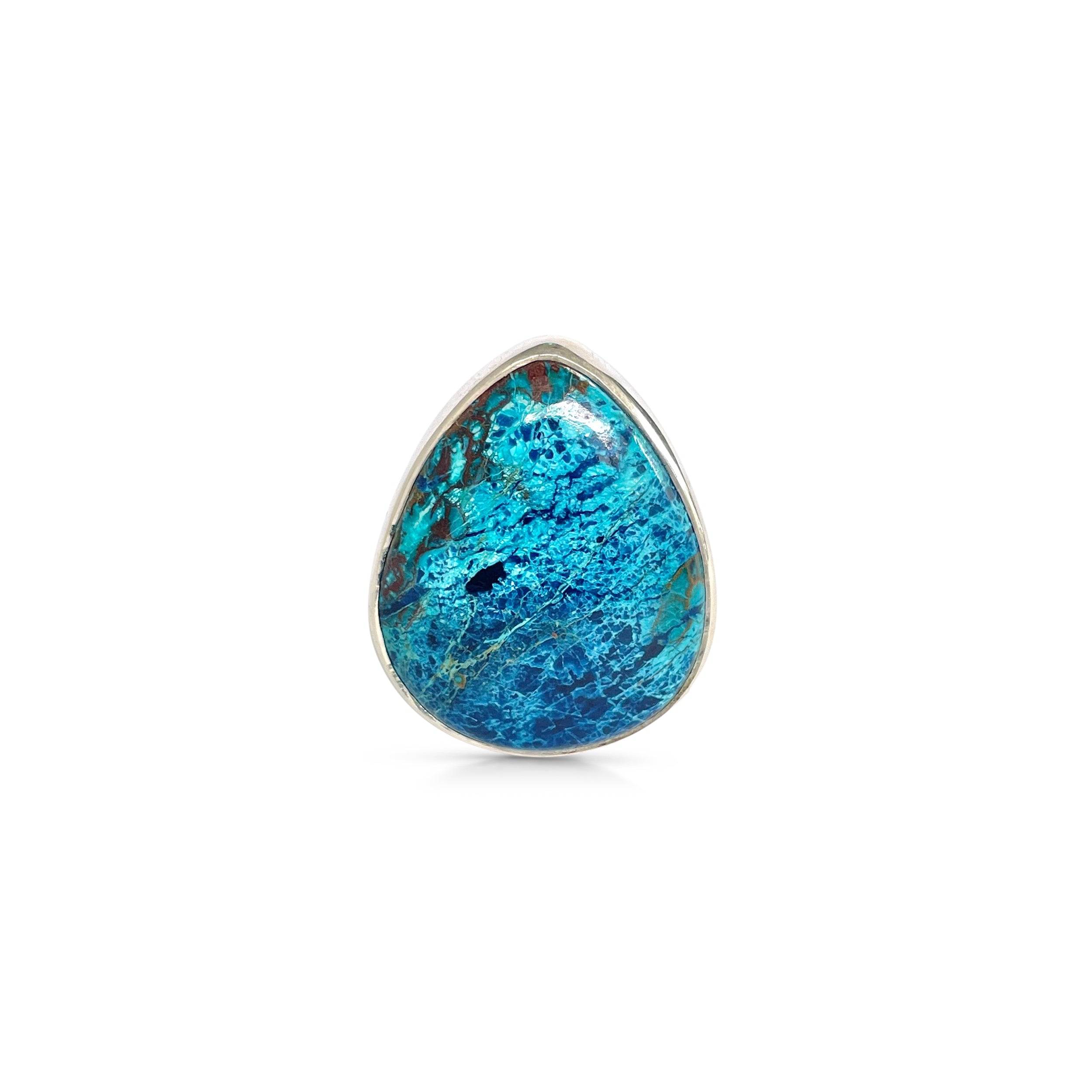 Shattuckite Ring-(STK-2-55)