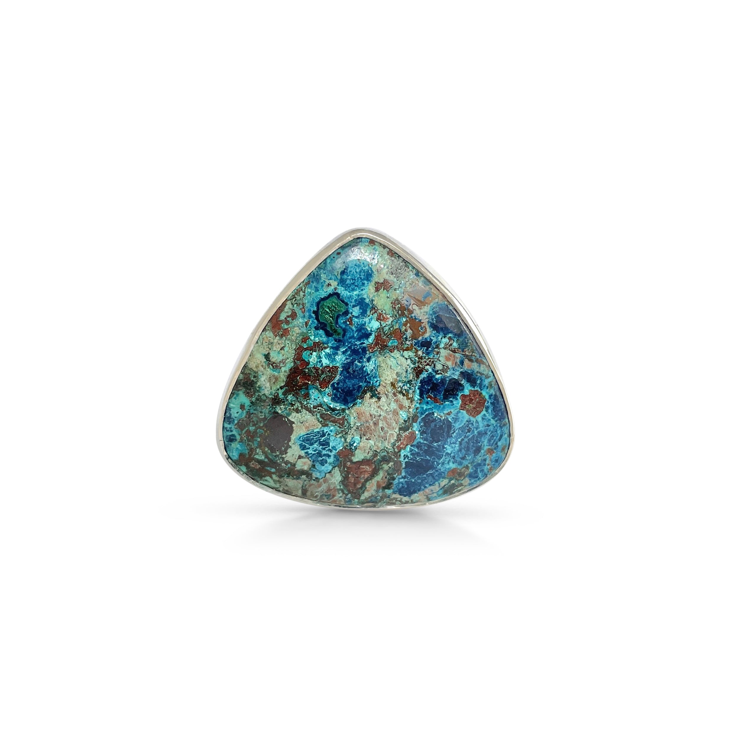 Shattuckite Ring-(STK-2-57)