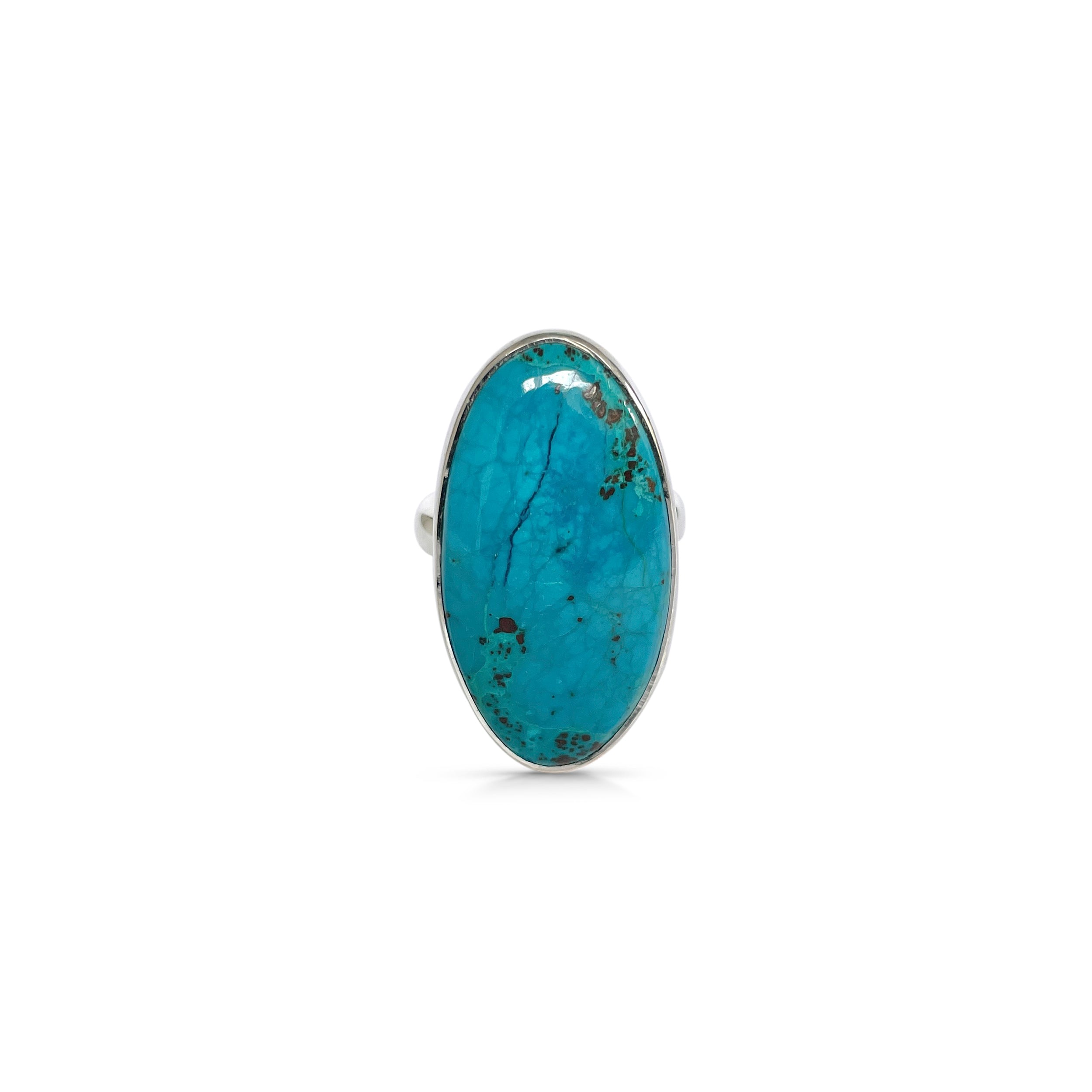Shattuckite Ring-(STK-2-7)