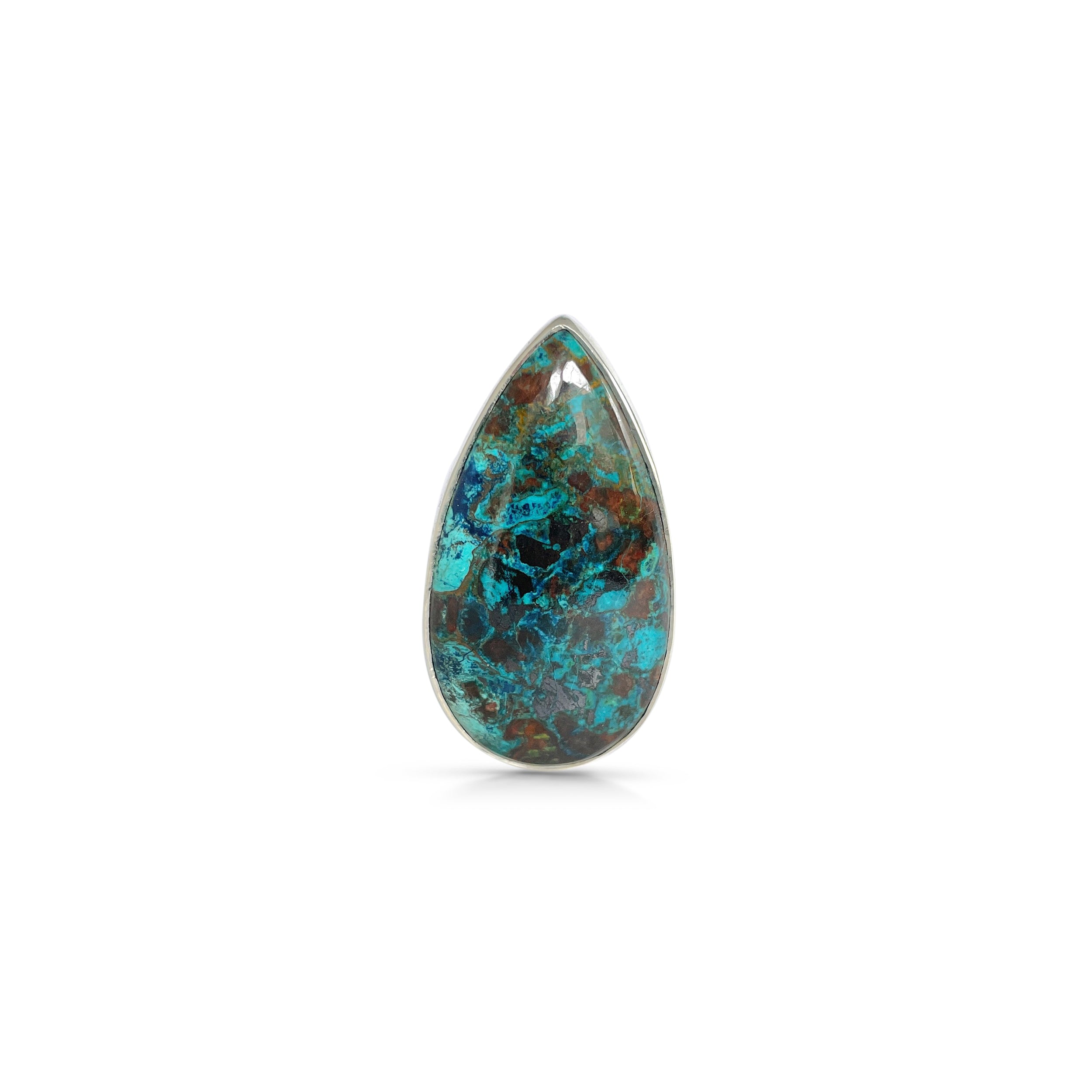 Shattuckite Ring-(STK-2-71)