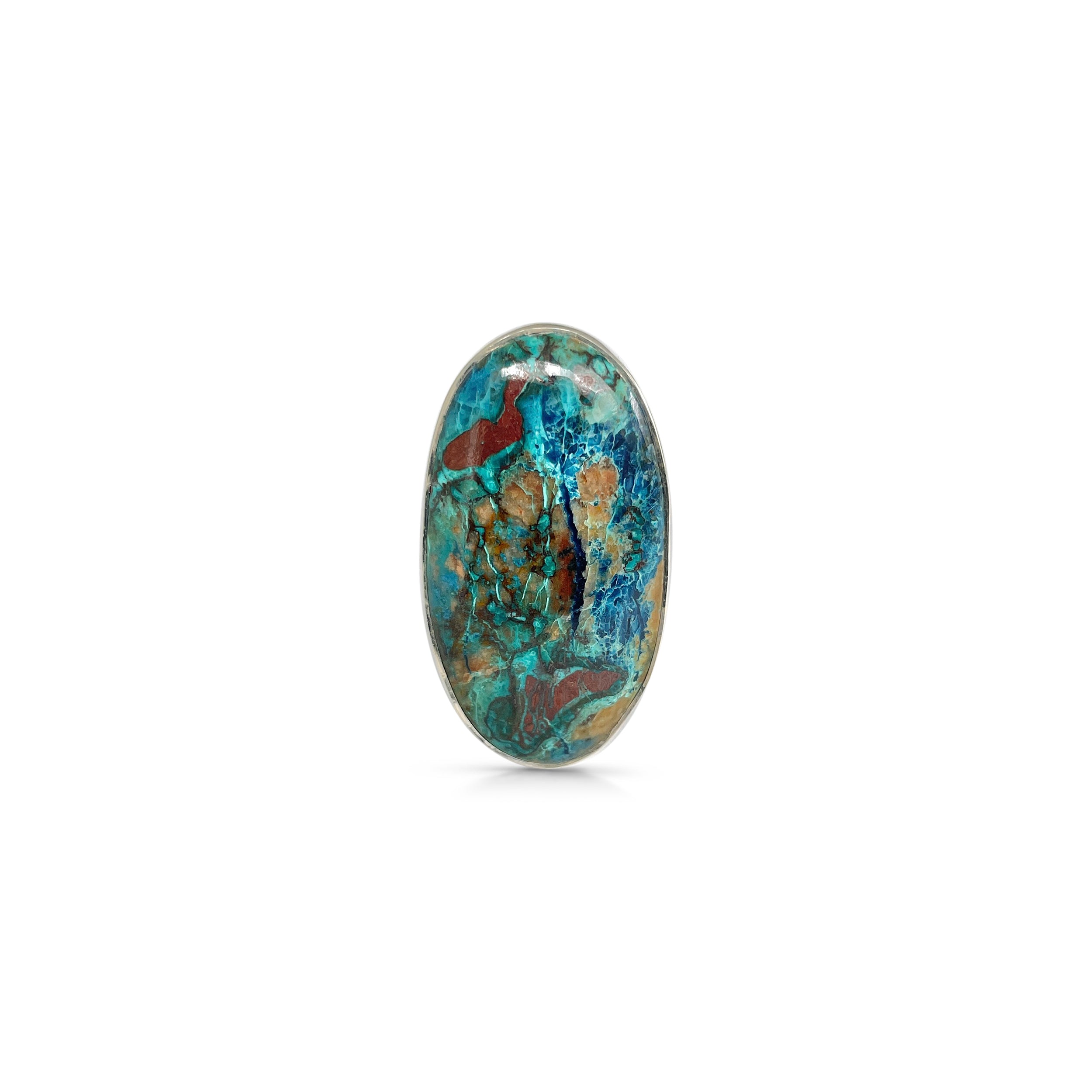 Shattuckite Ring-(STK-2-73)