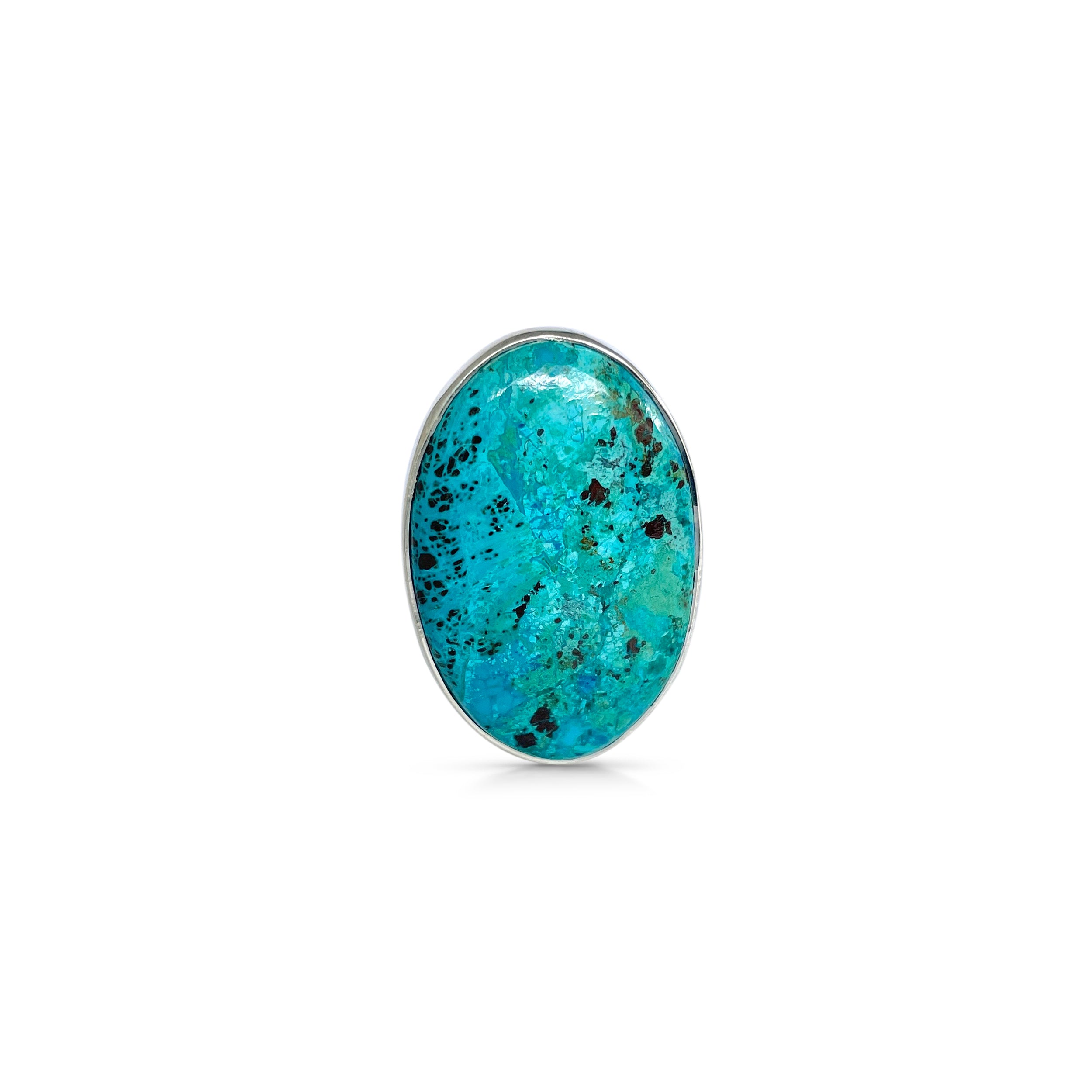 Shattuckite Ring-(STK-2-8)