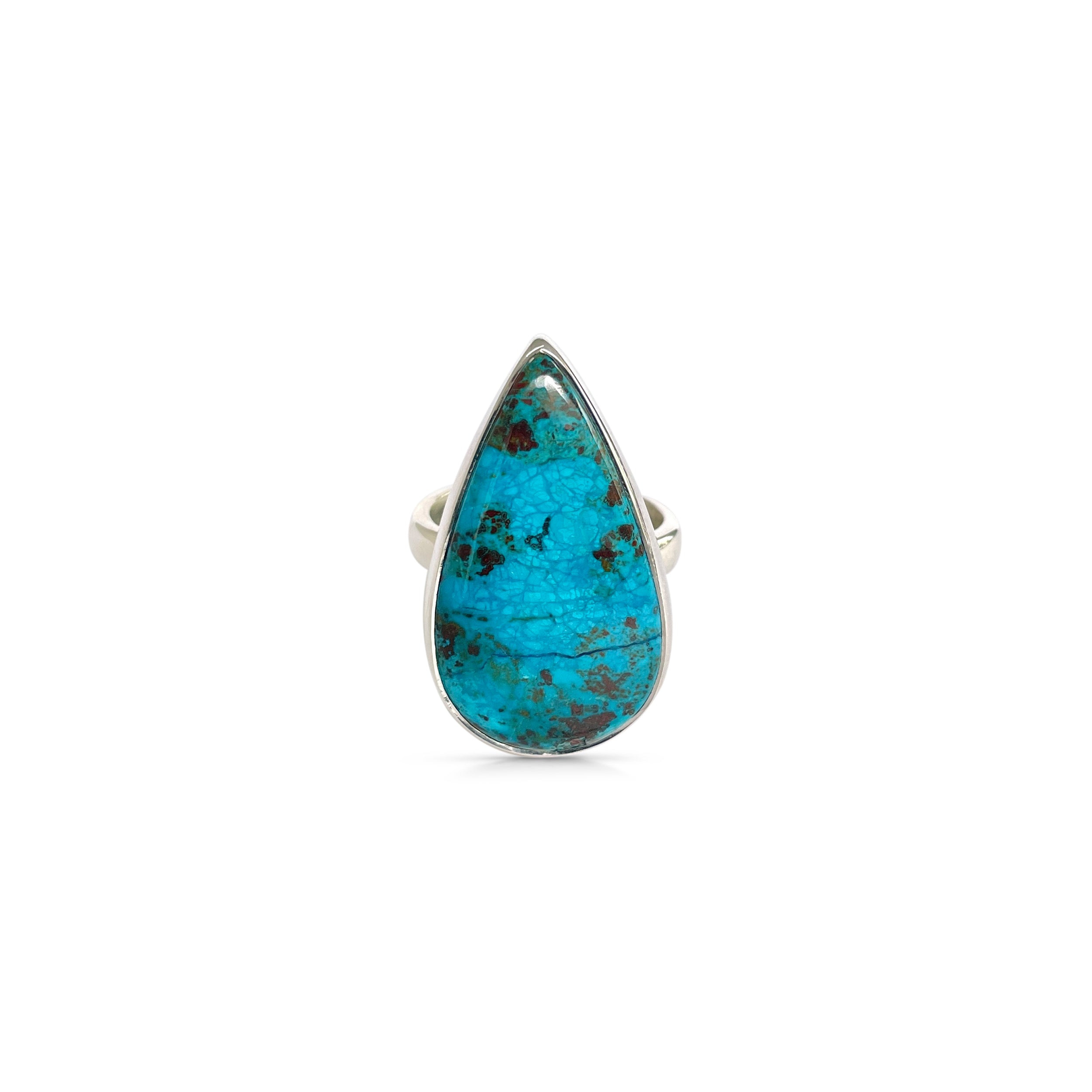 Shattuckite Ring-(STK-2-9)