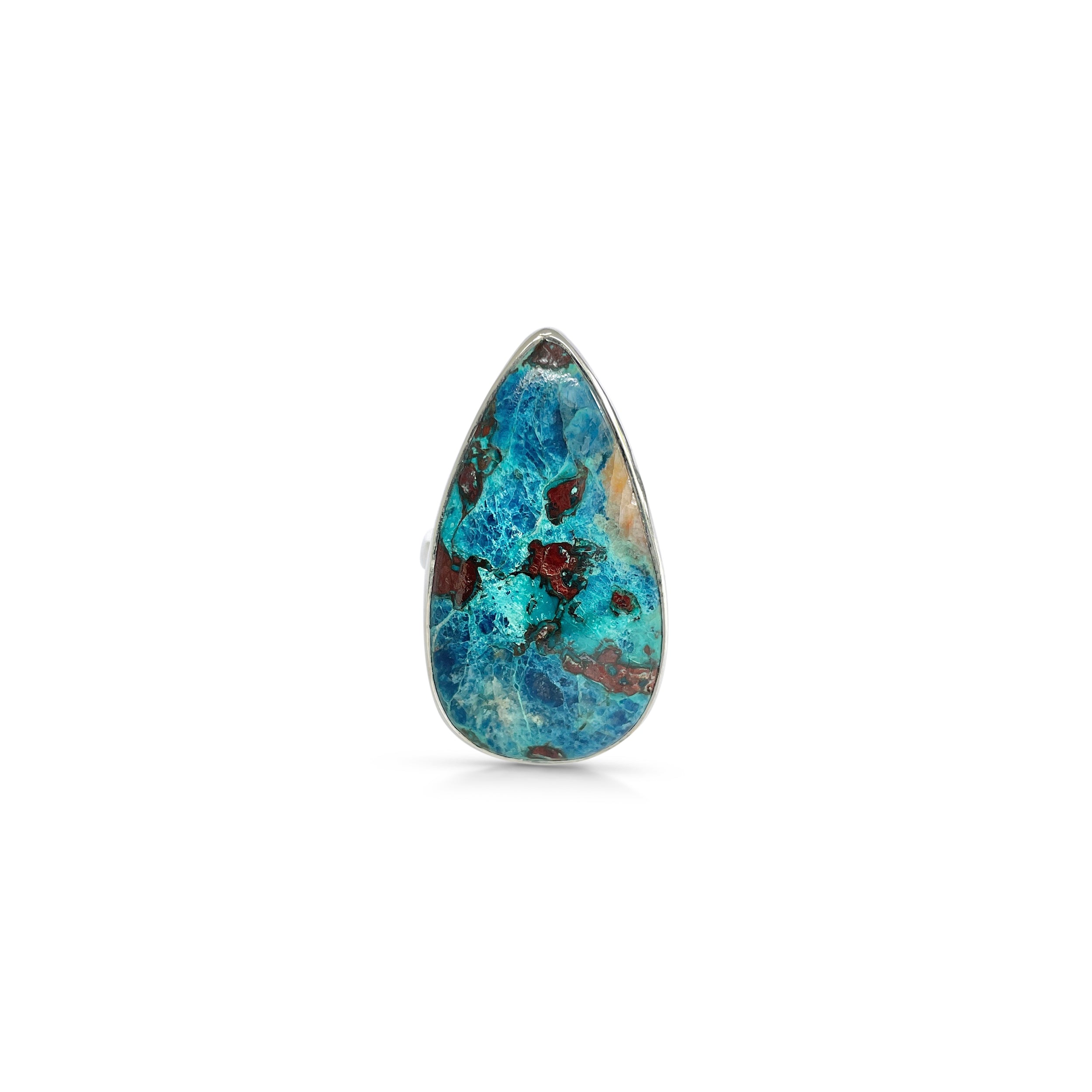 Shattuckite Ring-(STK-2-91)