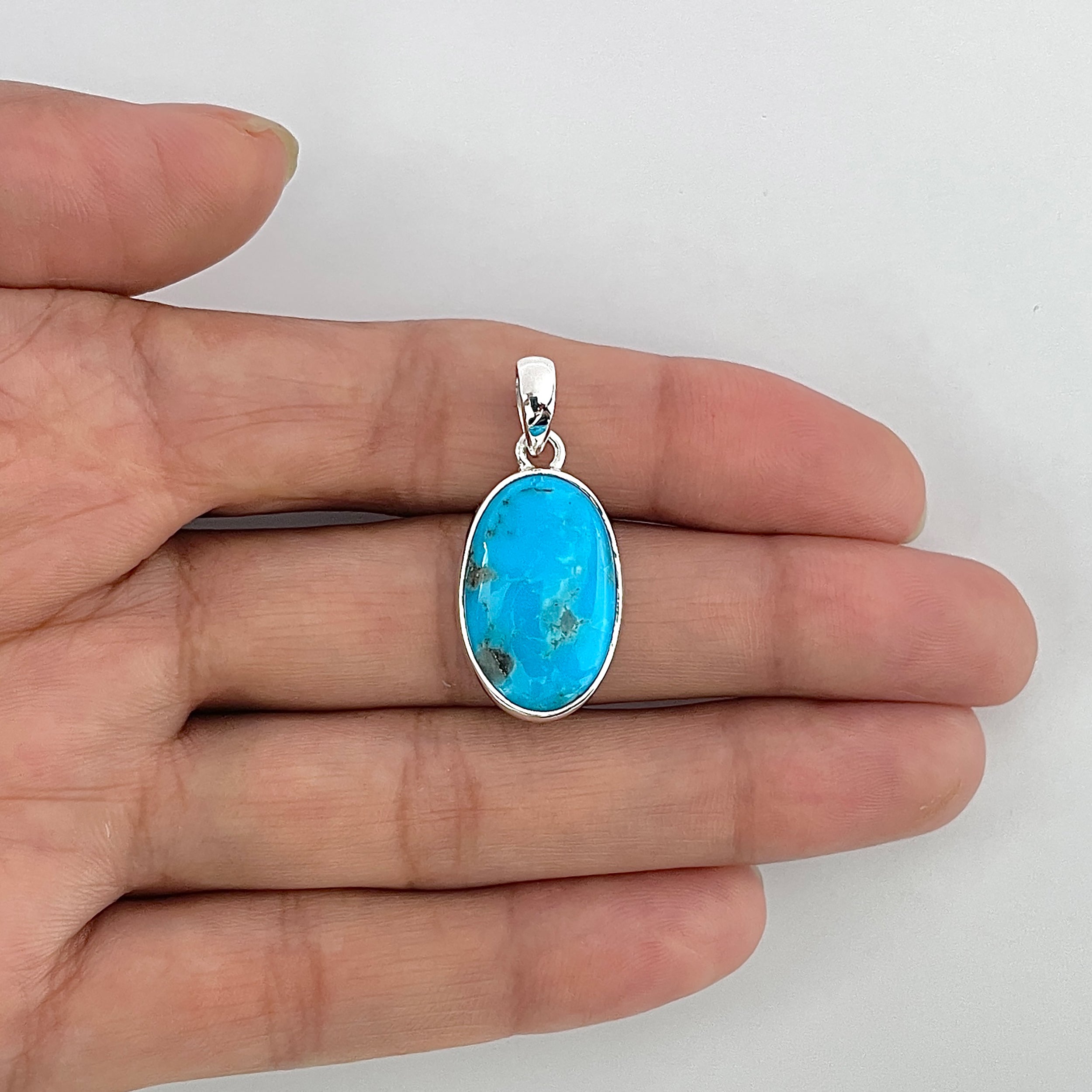Turquoise Pendant-(TRQ-1-16)