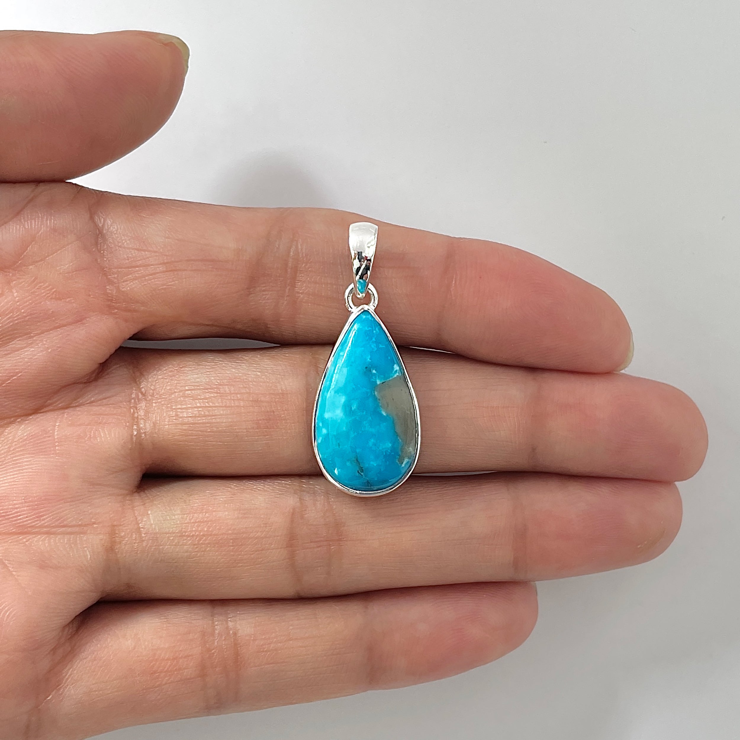 Turquoise Pendant-(TRQ-1-21)