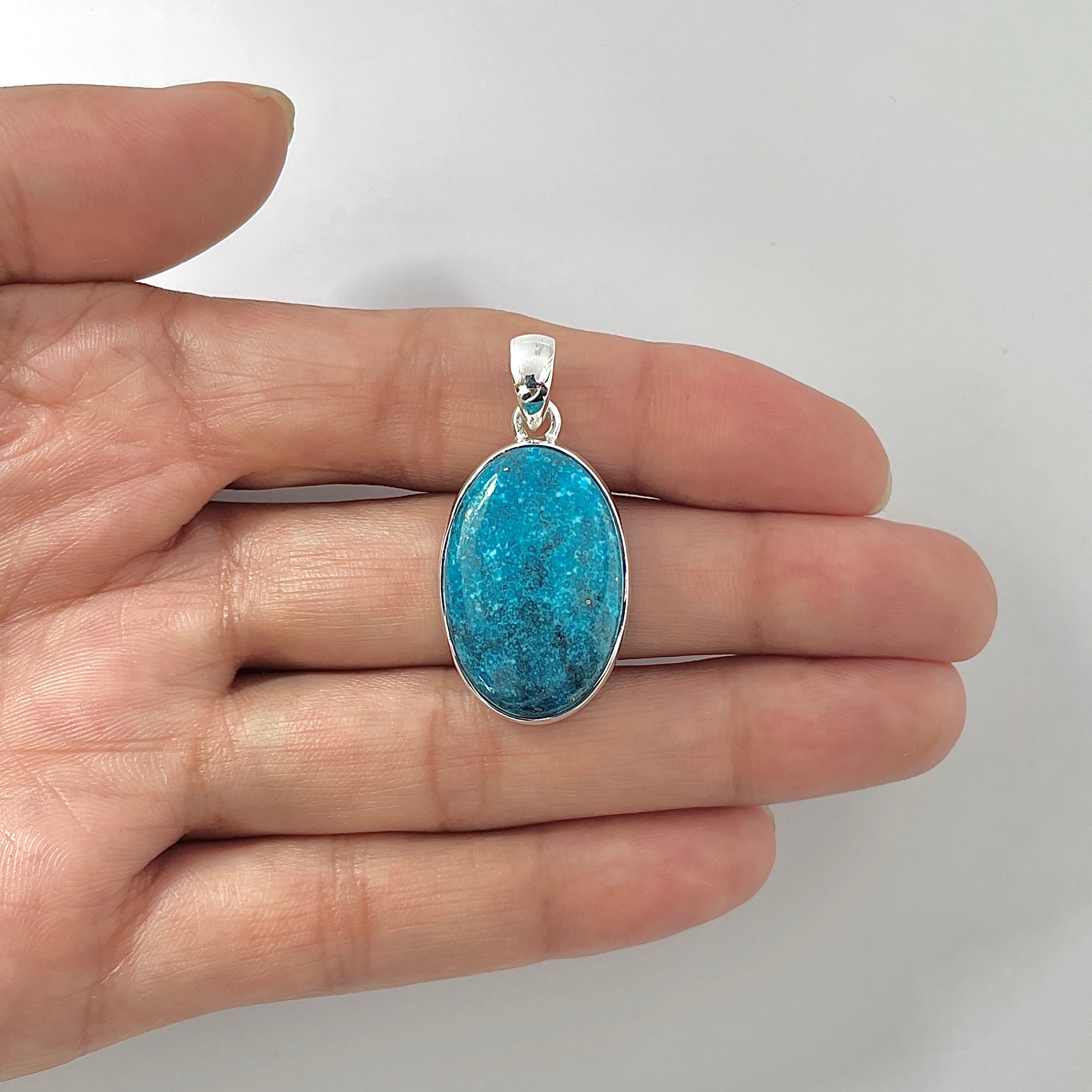 Turquoise Pendant-(TRQ-1-22)