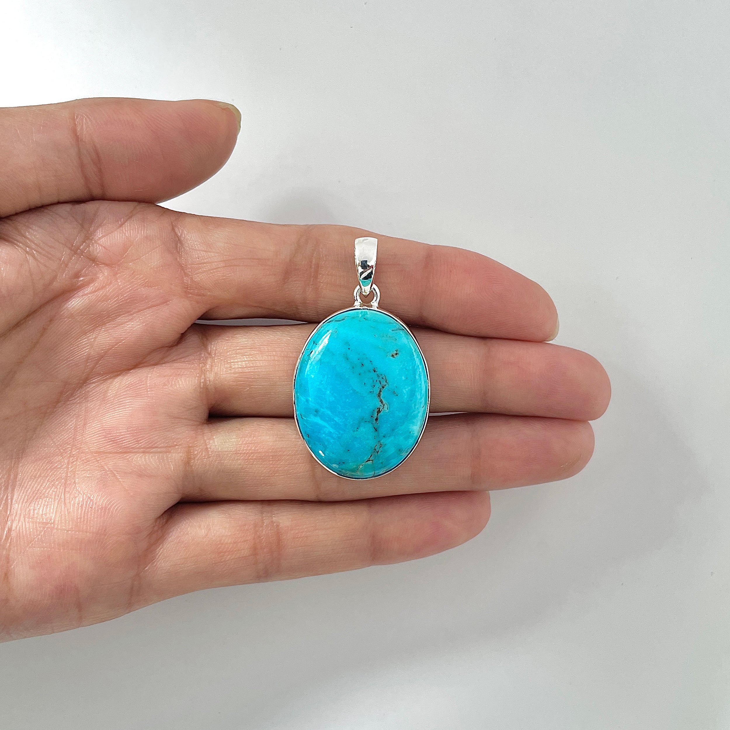 Turquoise Pendant-(TRQ-1-32)