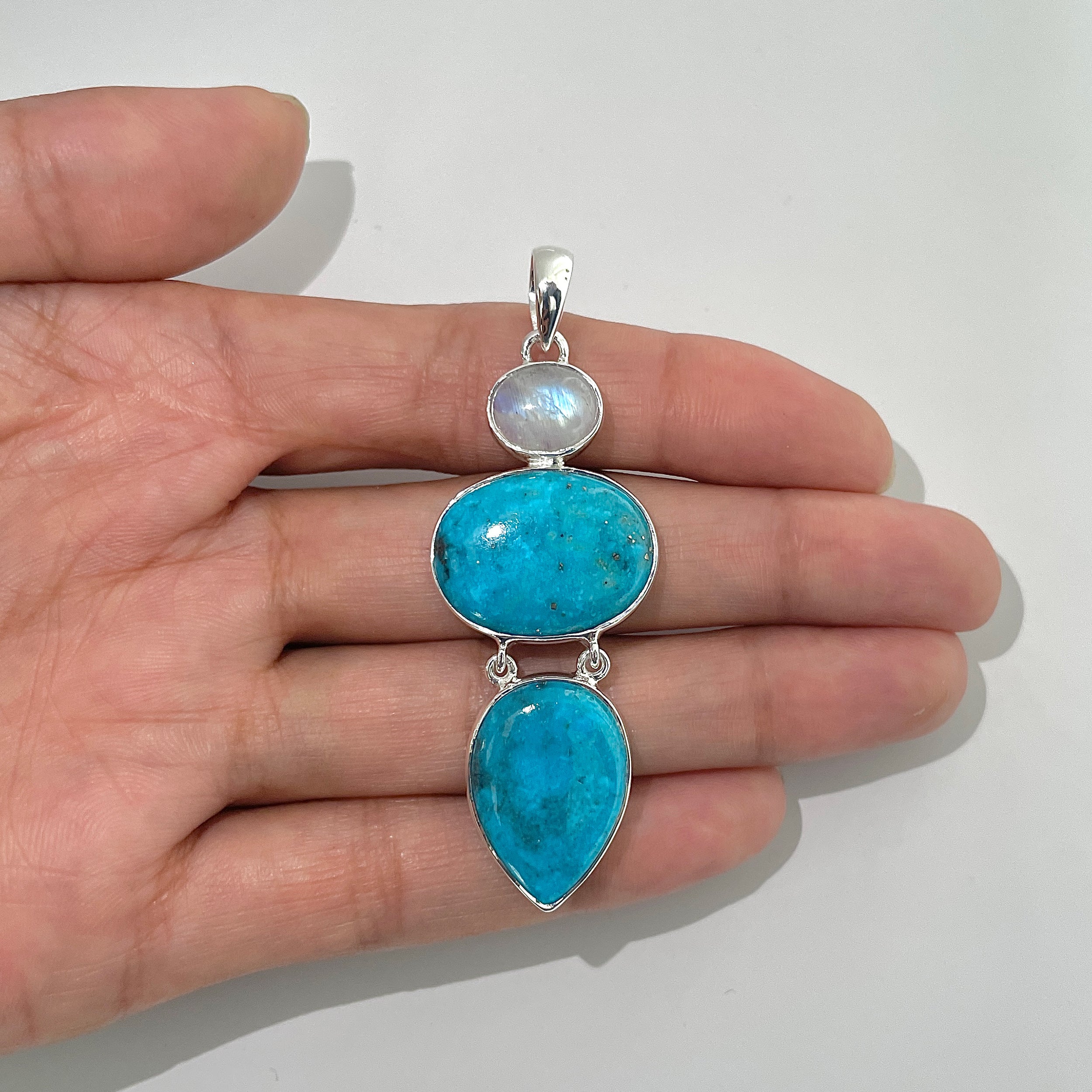 Turquoise Pendant-(TRQ-1-33)