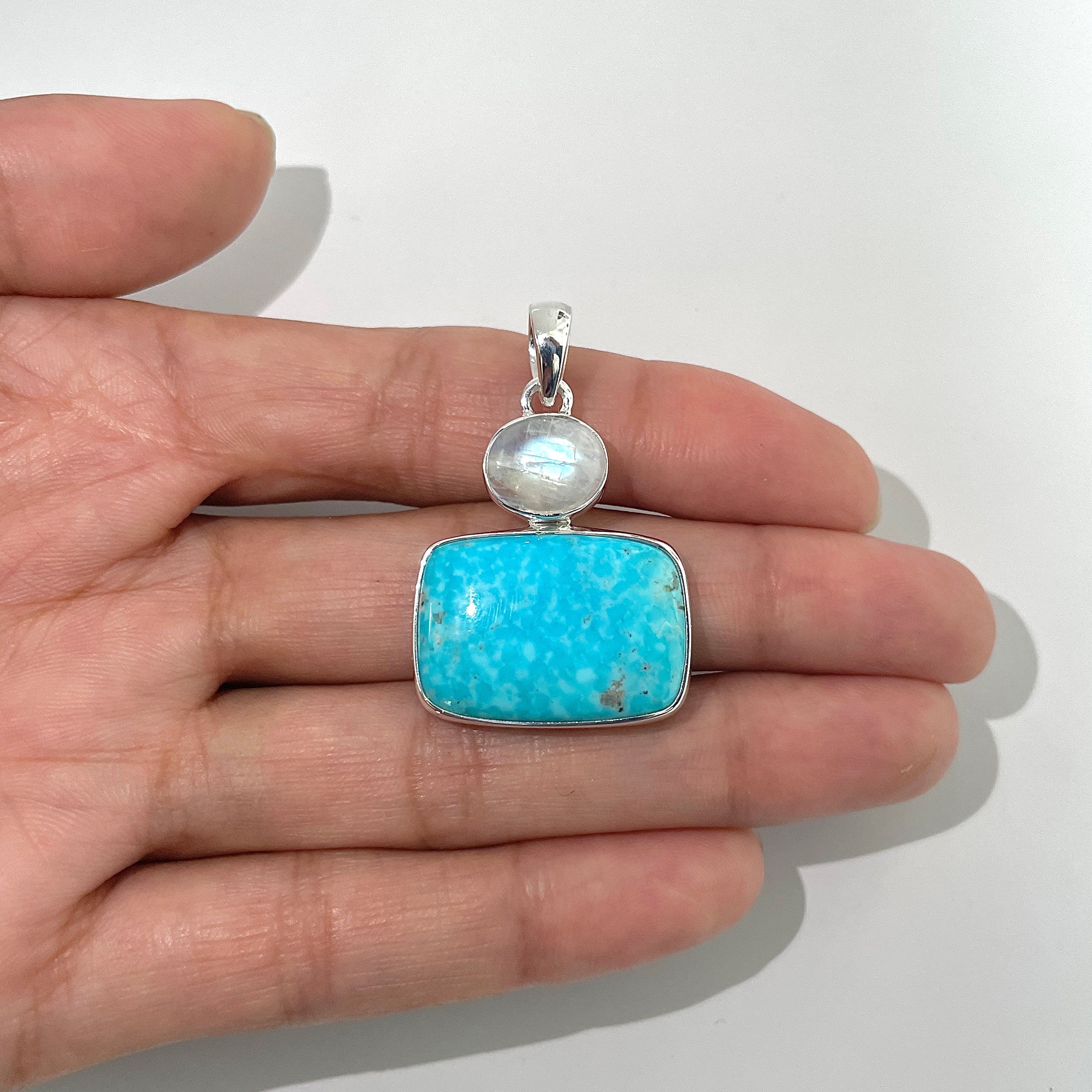 Turquoise Pendant-(TRQ-1-41)
