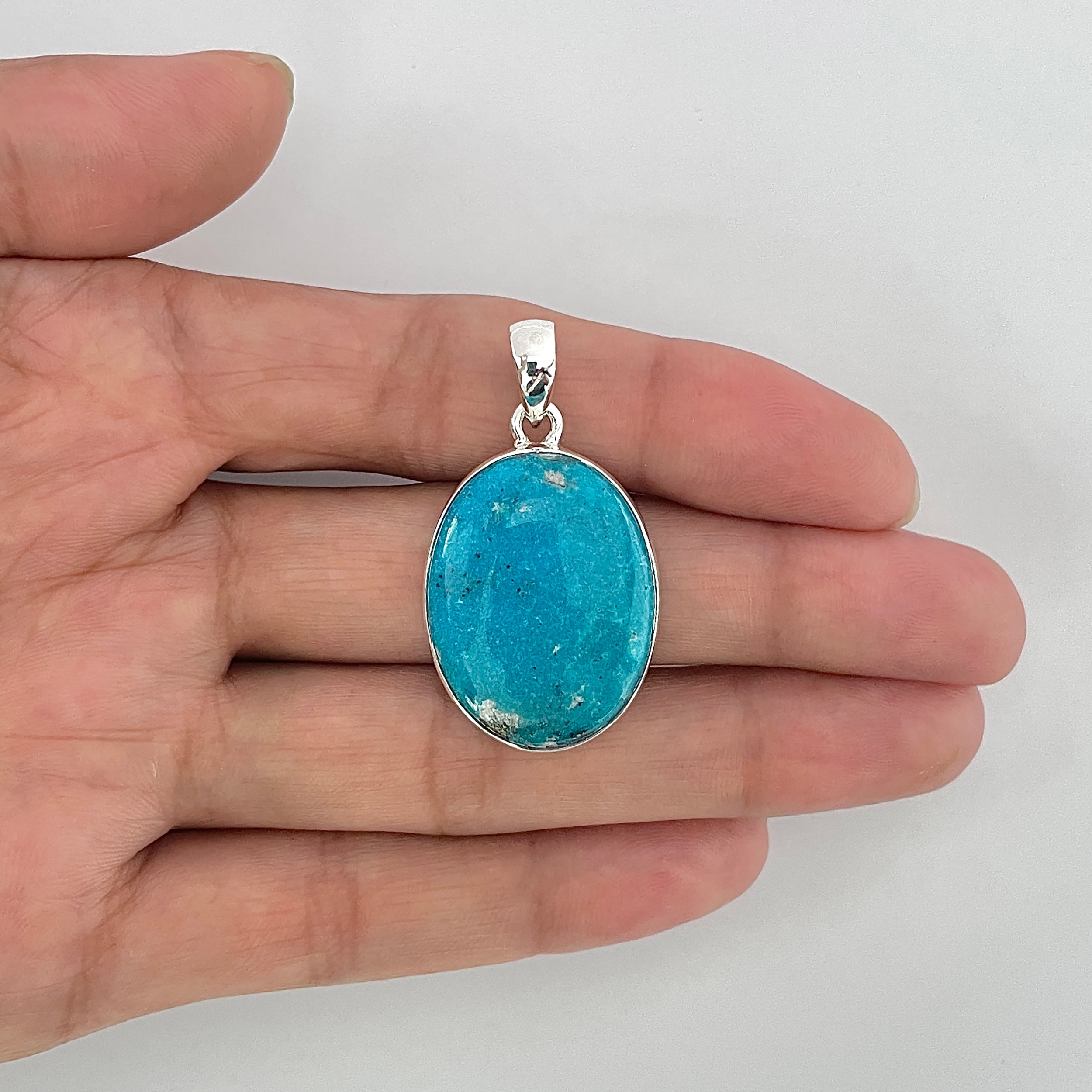 Turquoise Pendant-(TRQ-1-42)