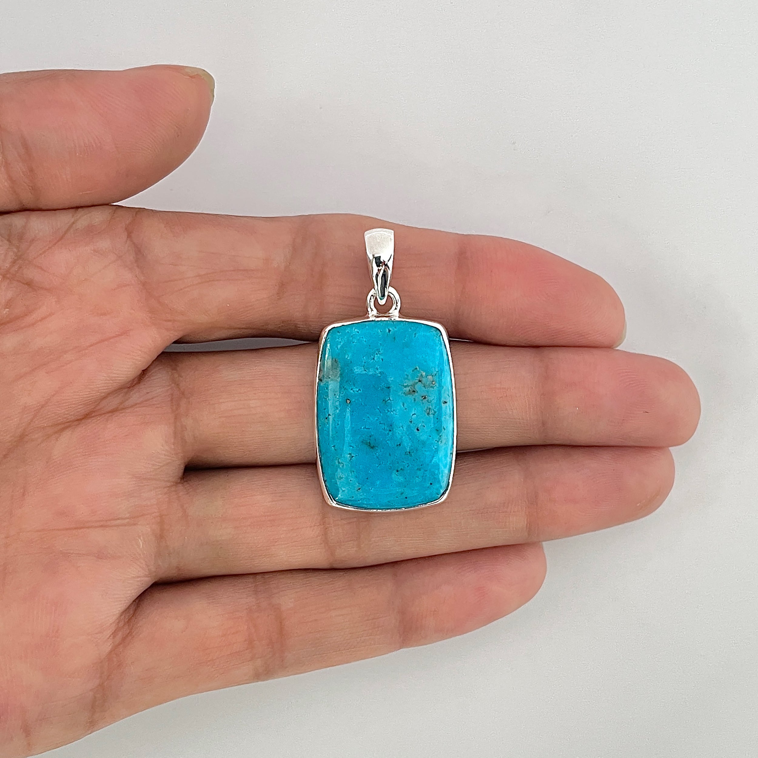 Turquoise Pendant-(TRQ-1-46)