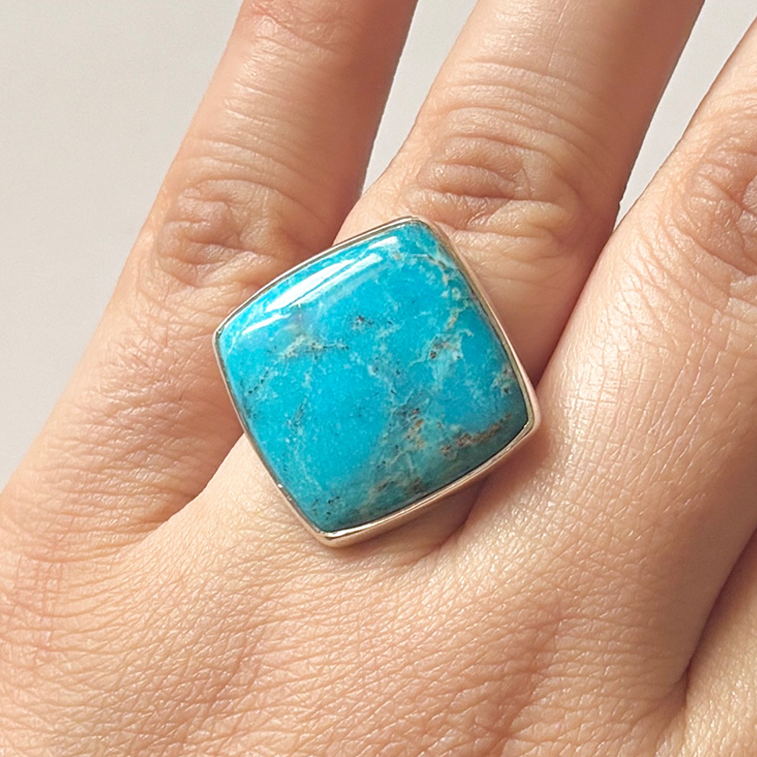 Turquoise Ring-(TRQ-2-10)