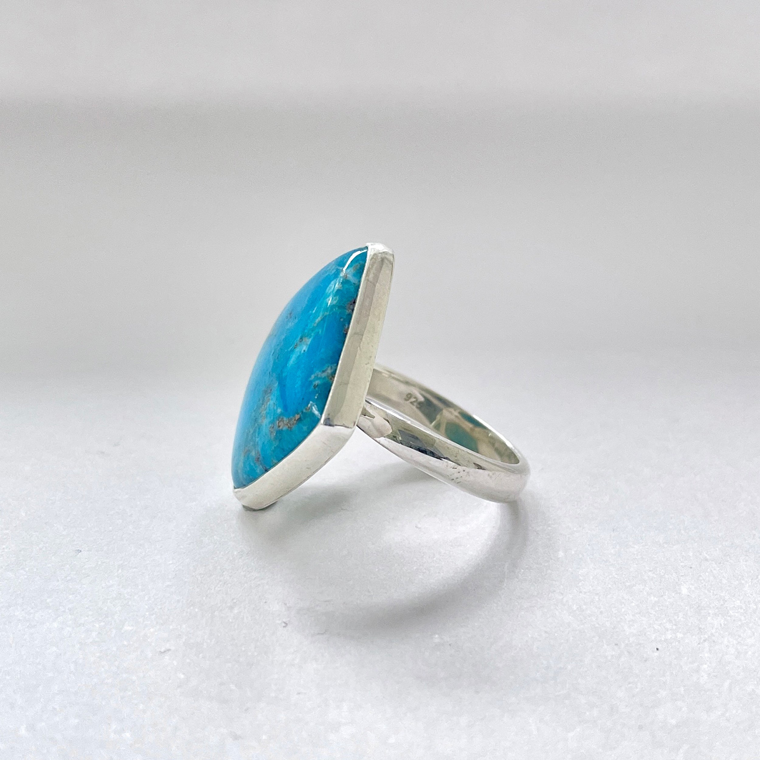 Turquoise Ring-(TRQ-2-10)