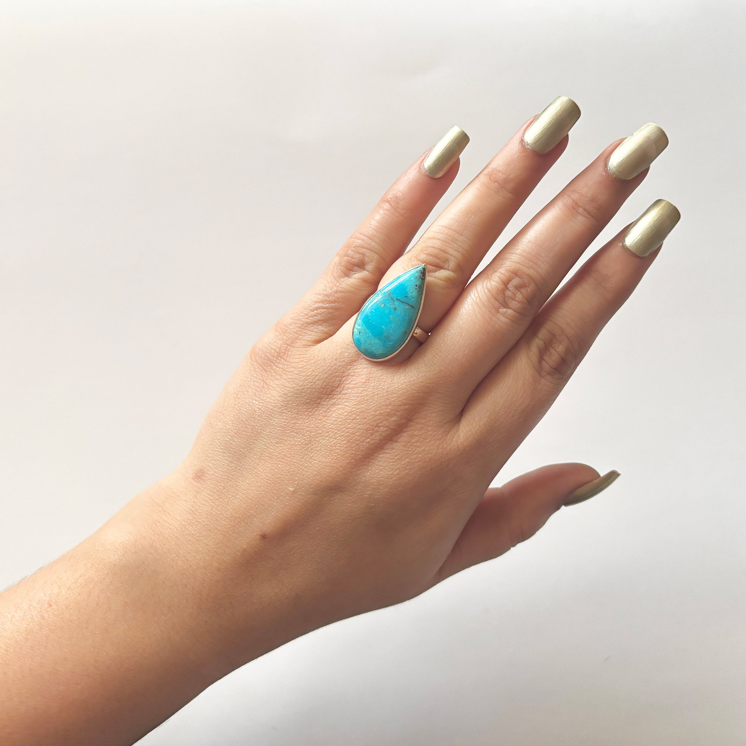 Turquoise Ring-(TRQ-2-14)