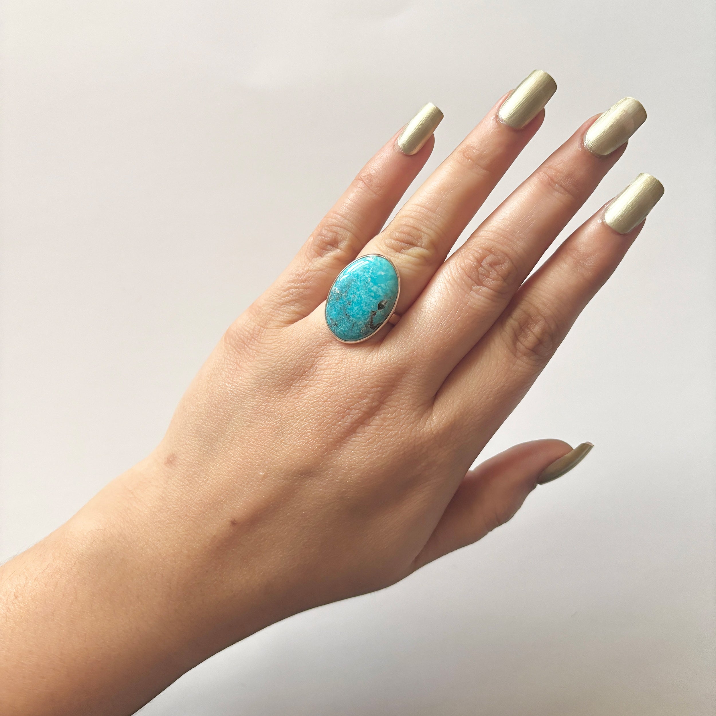 Turquoise Ring-(TRQ-2-15)