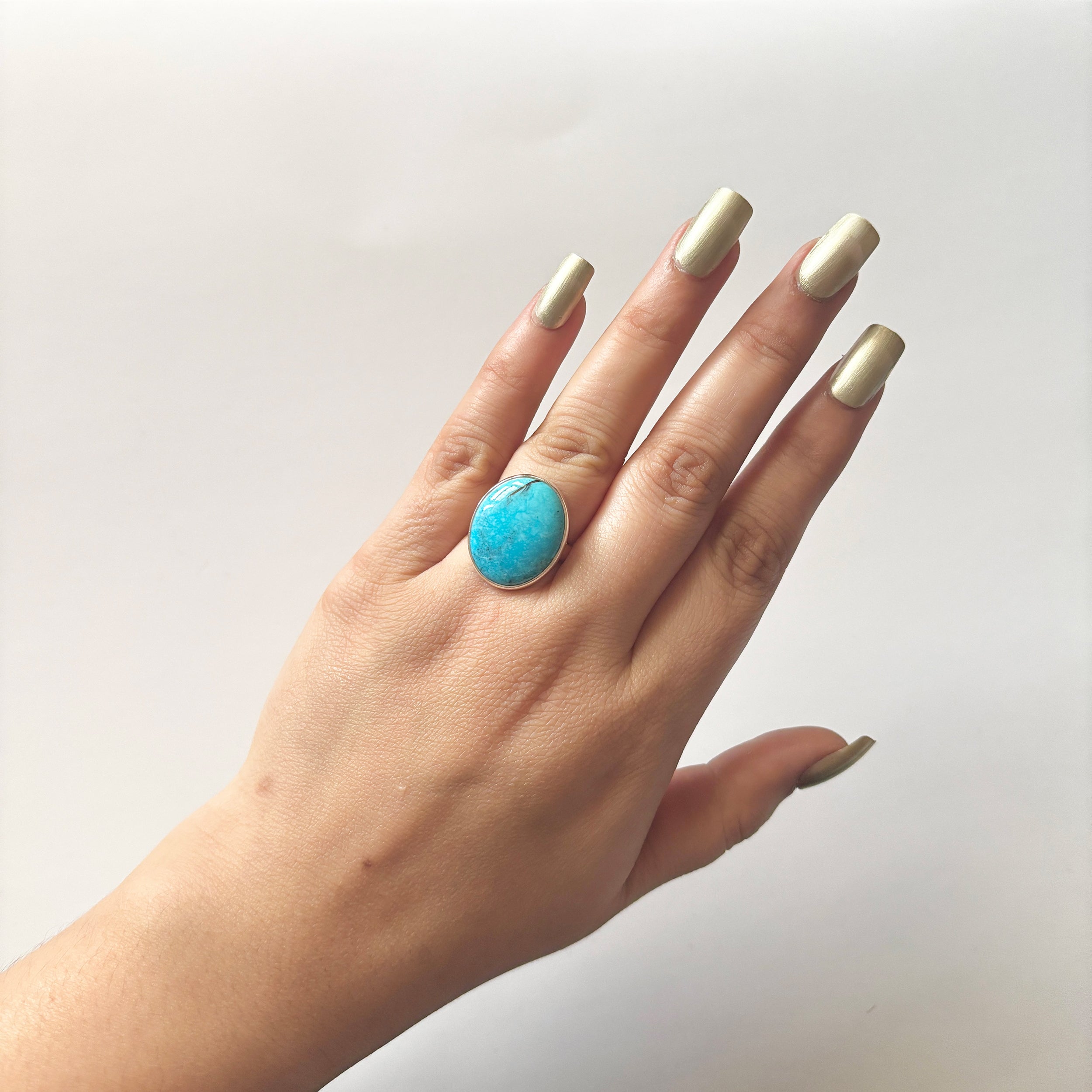 Turquoise Ring-(TRQ-2-17)