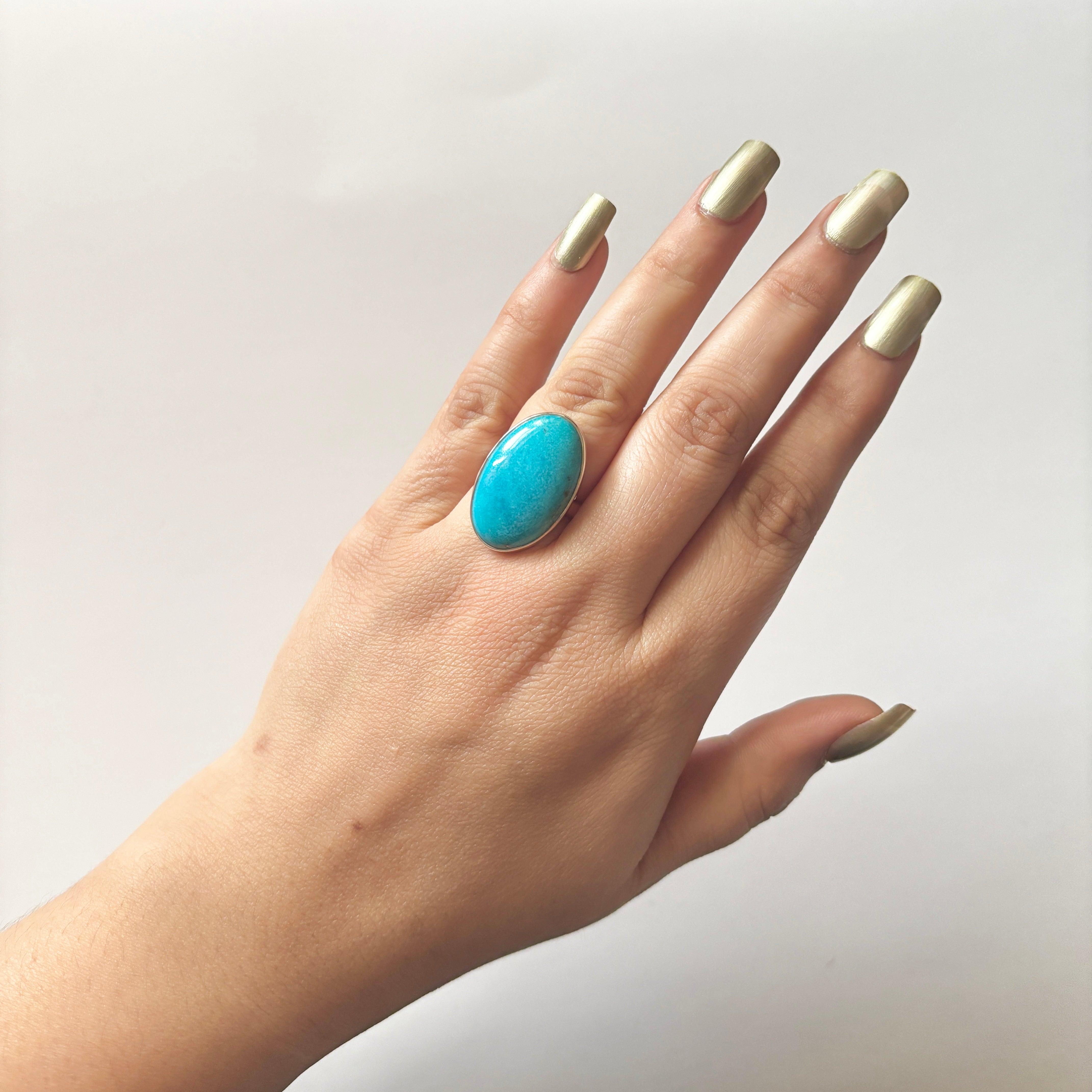 Turquoise Ring-(TRQ-2-18)