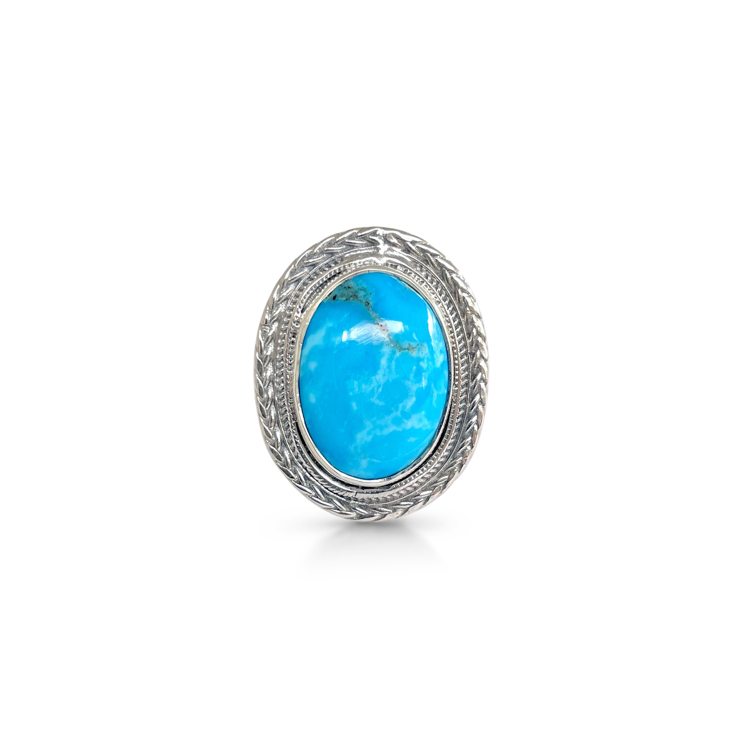Turquoise Ring-(TRQ-2-19)