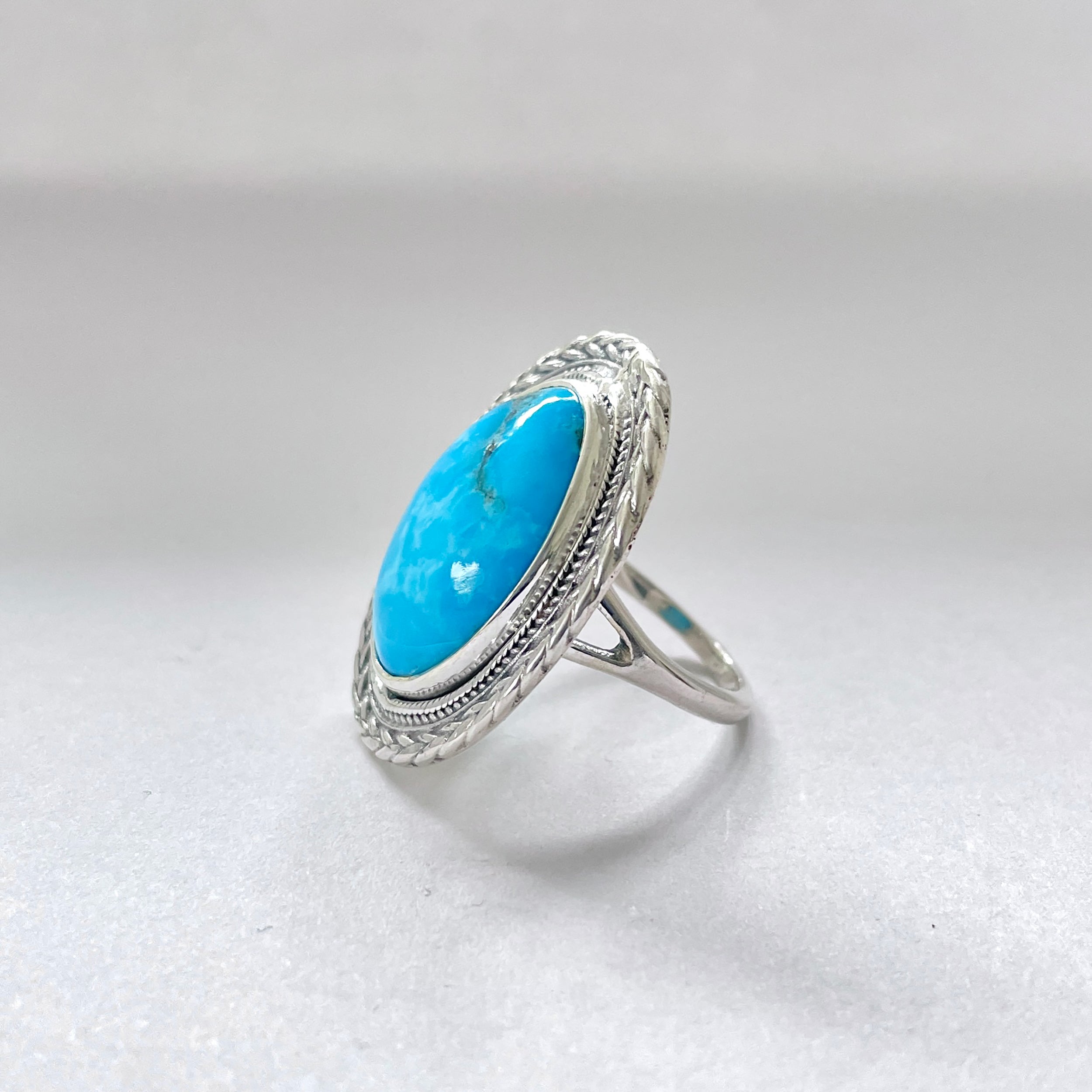 Turquoise Ring-(TRQ-2-19)