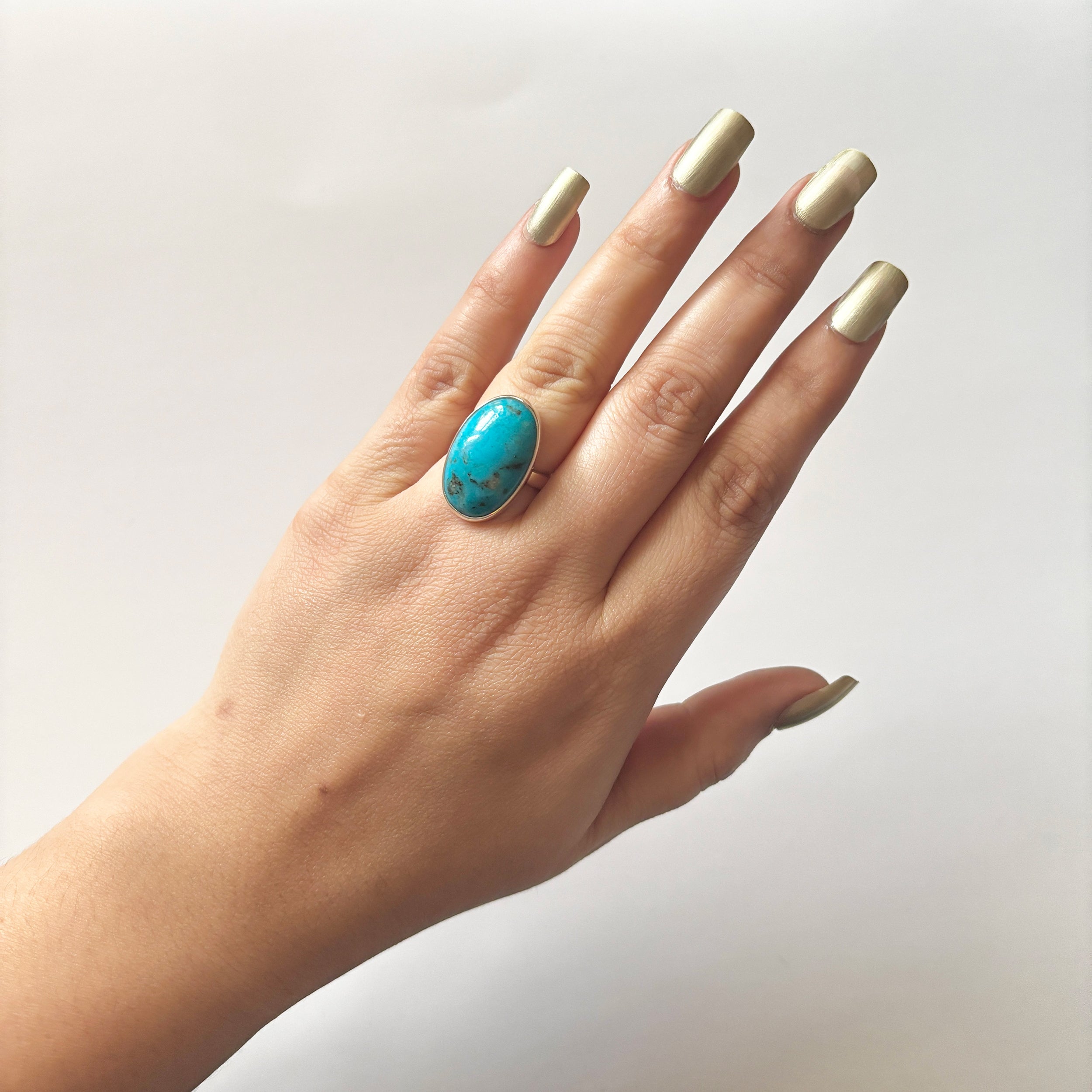Turquoise Ring-(TRQ-2-2)