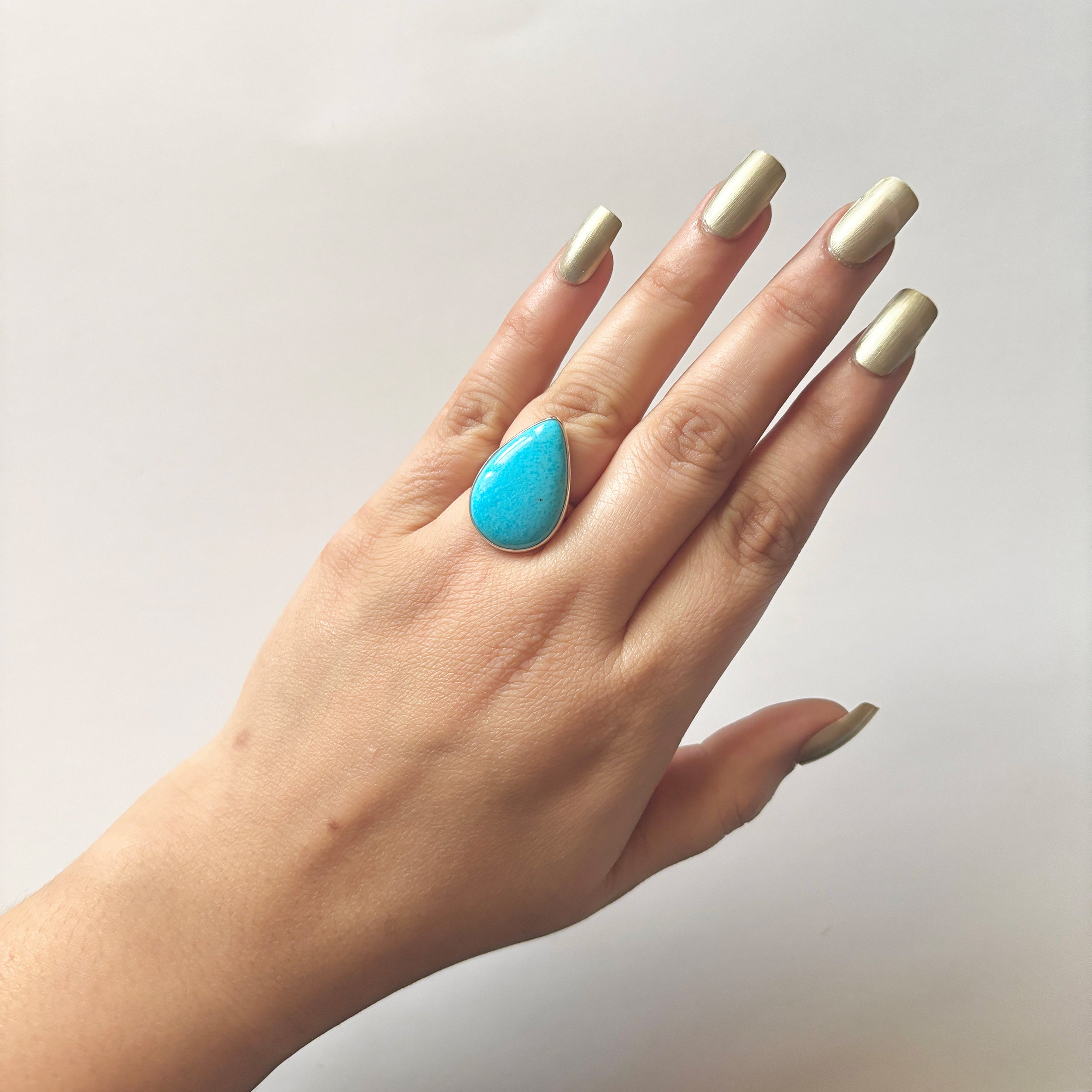 Turquoise Ring-(TRQ-2-20)