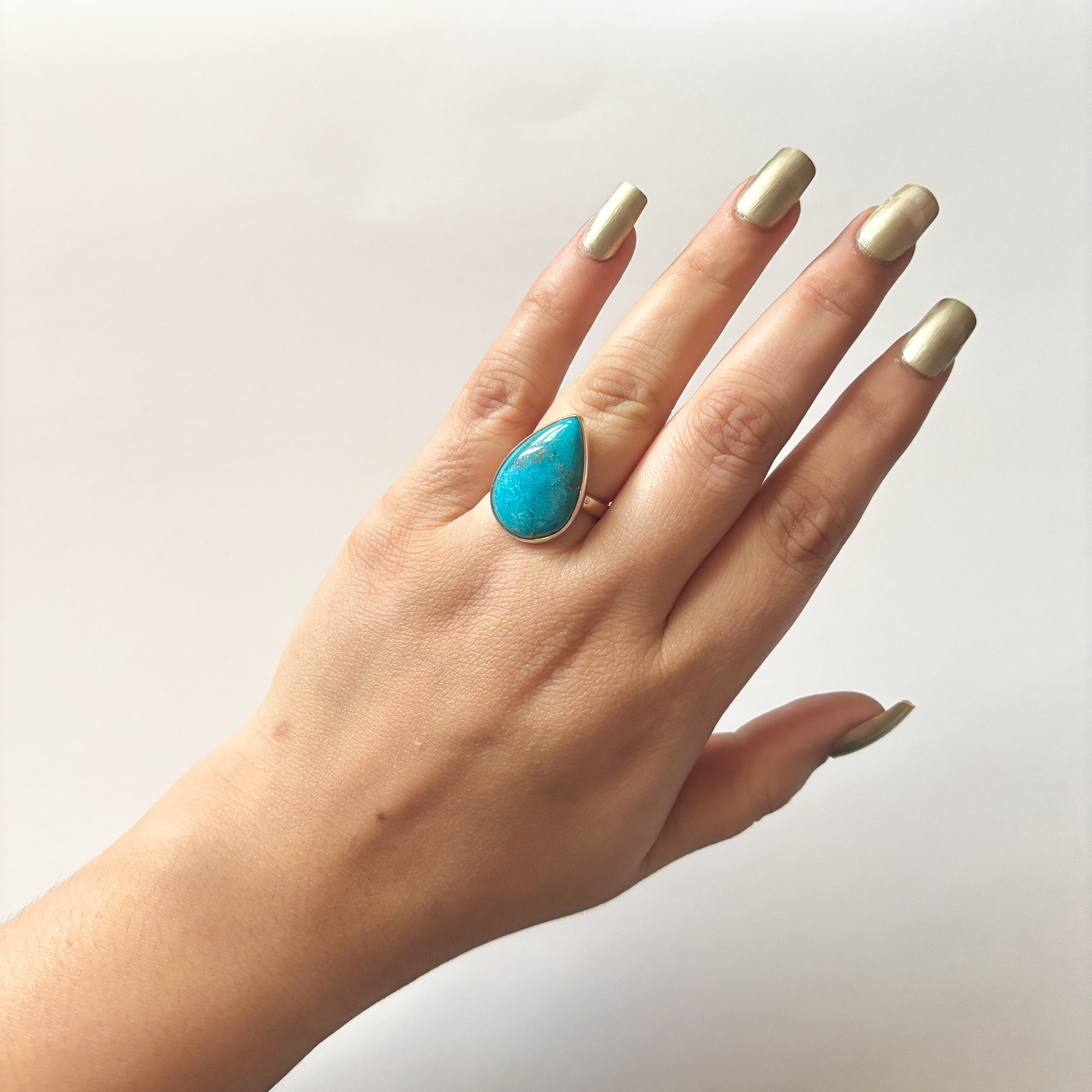 Turquoise Ring-(TRQ-2-21)